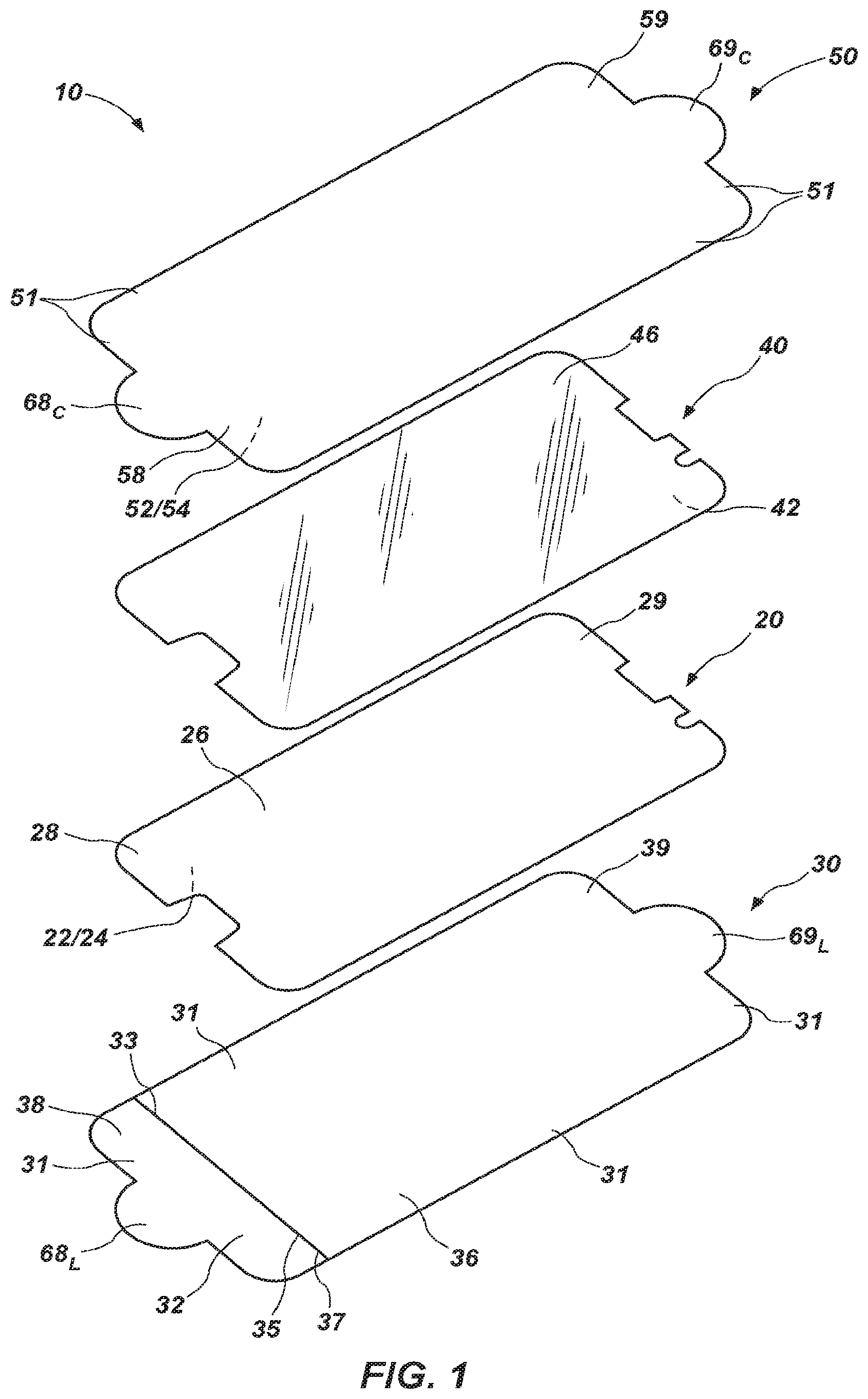 Patent US12098309 Figure 1 – Systems for securing protective films to surfaces of substrates