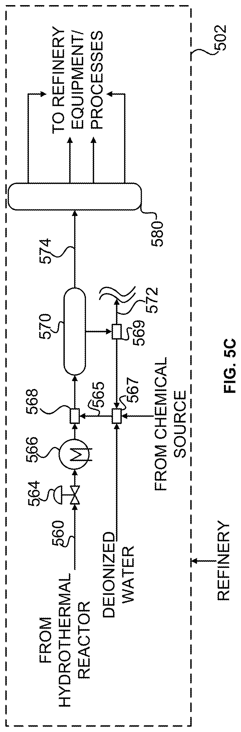 Patent US12098330 Figure 7 – Systems and methods for enhanced inorganic contaminant removal from hydrocarbon feedstock