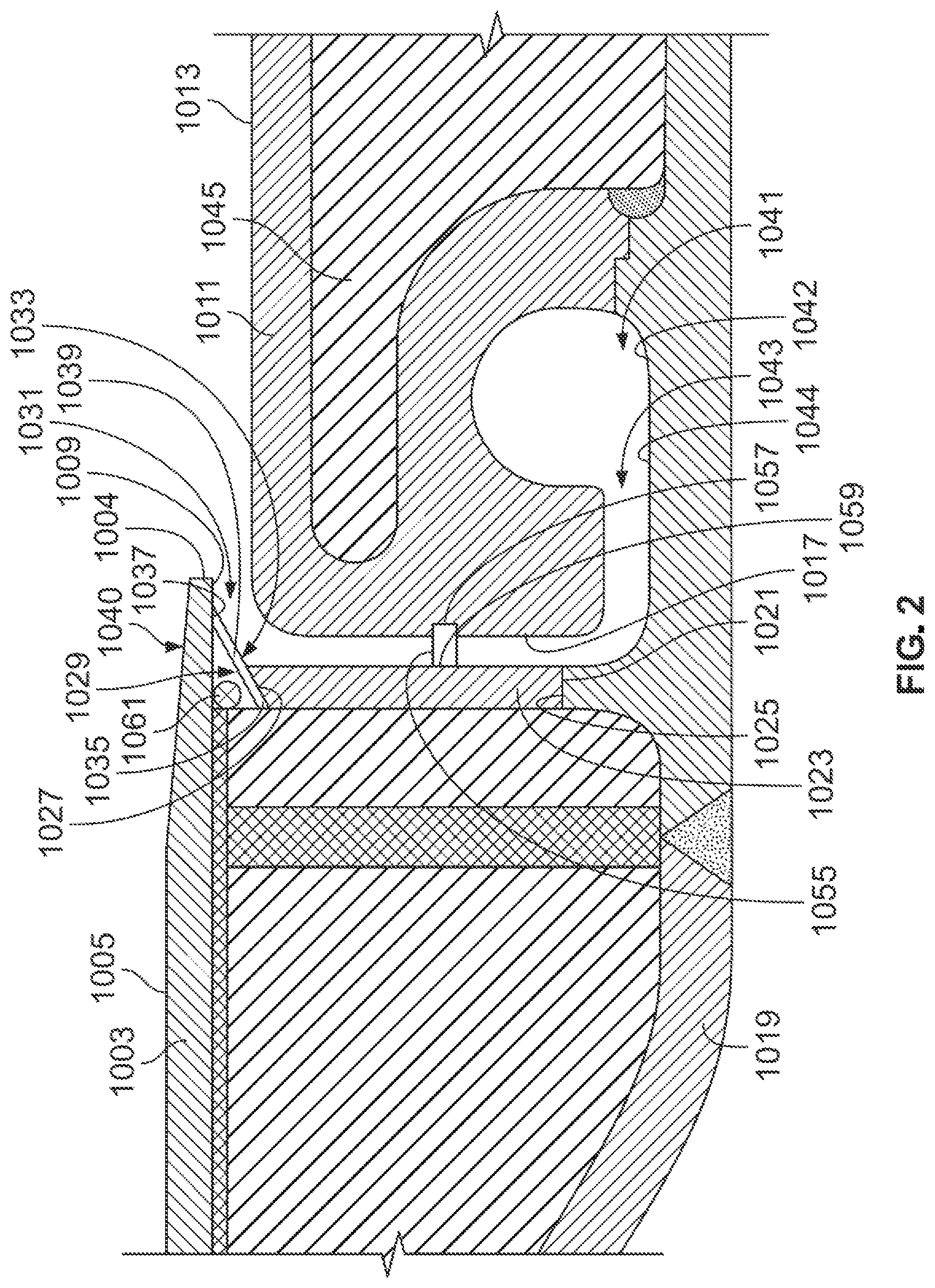 Patent US12098337 Figure 2 – Conduits for cooling a hydrocarbon gas-containing stream and processes for using same