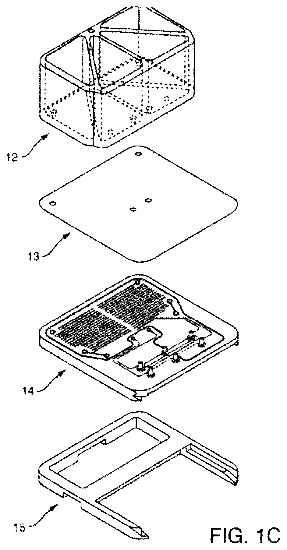 Patent US12098356 Figure 3 – Effects of space travel on human brain cells