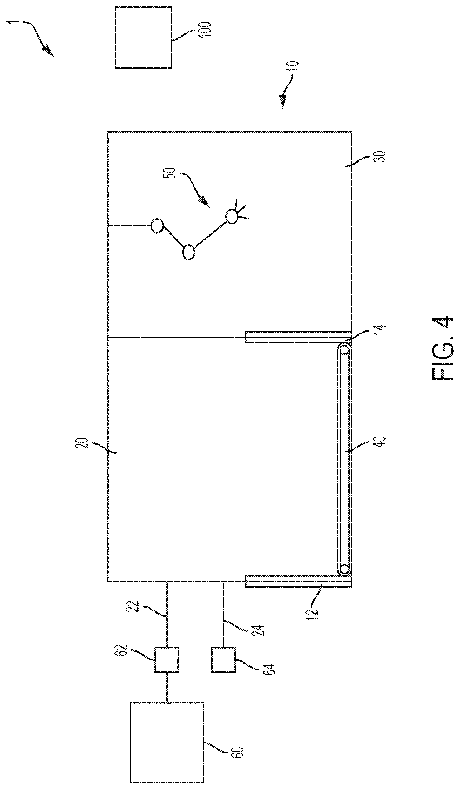 Patent US12098358 Figure 4 – Automated incubator with robotic transport