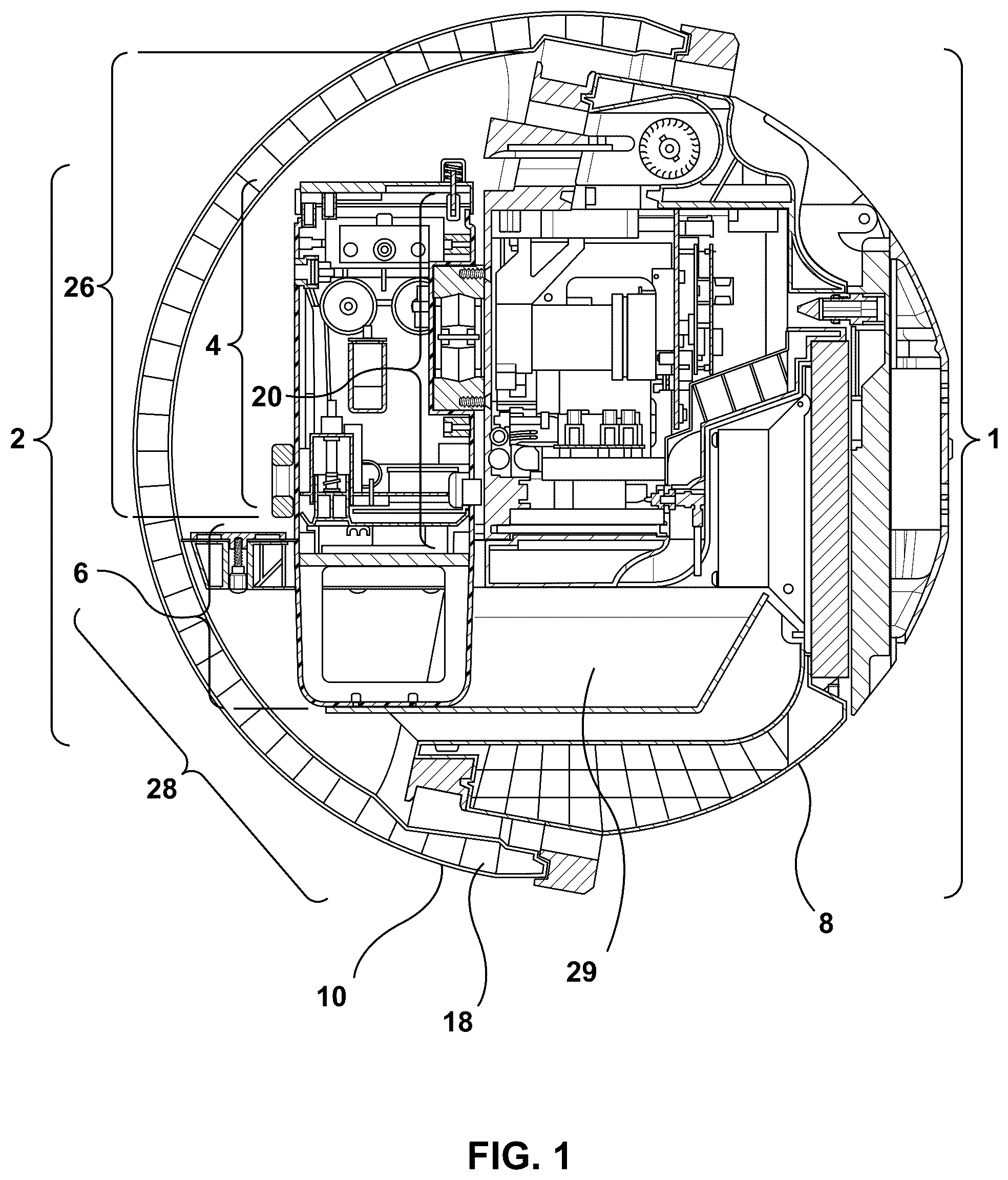 Patent US12098359 — Cell culture and tissue engineering systems with controlled environmental zones — Figure 1