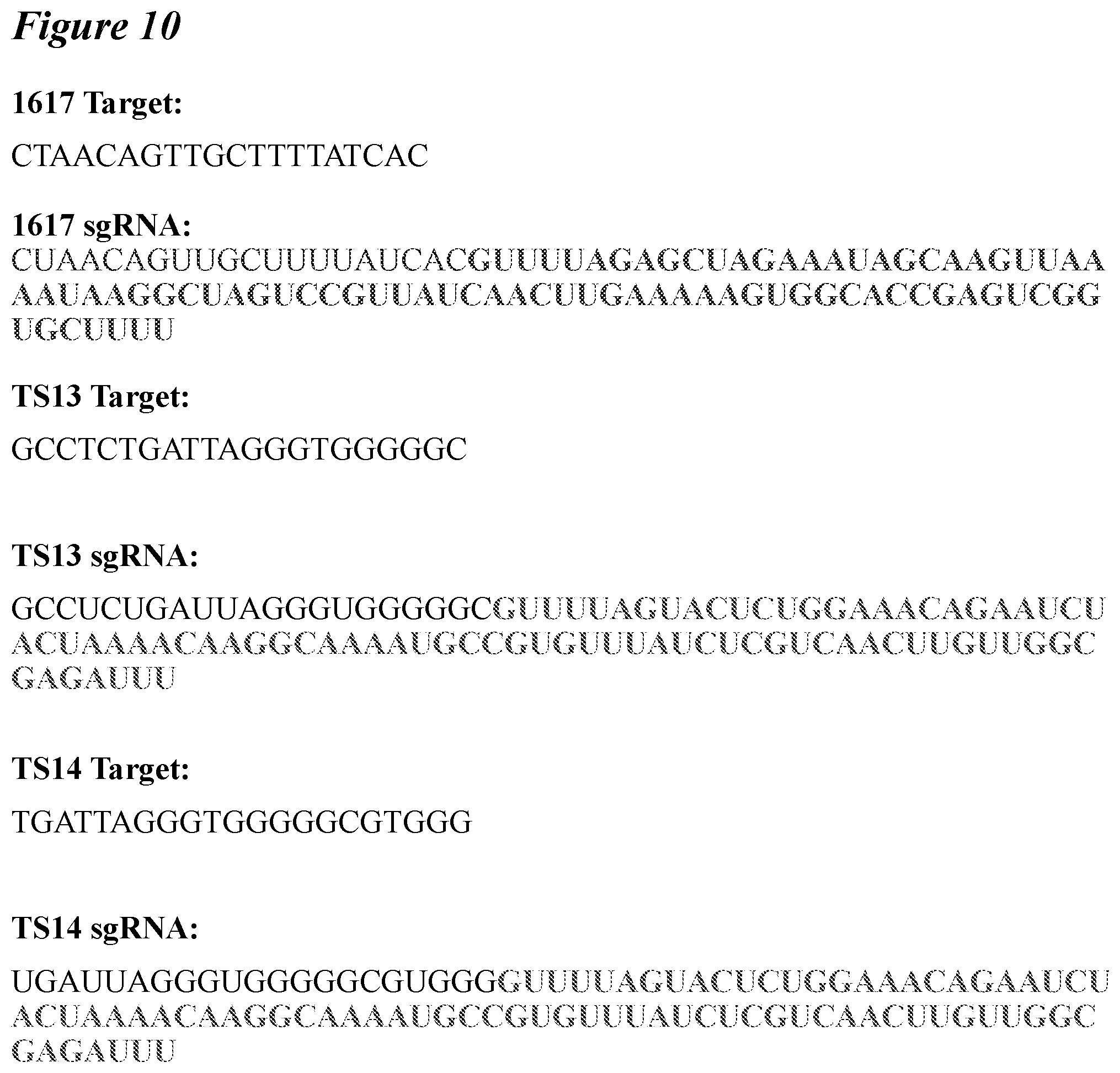 Patent US12098363 Figure 10 – Targeting BCL11A distal regulatory elements with a CAS9-CAS9 fusion for fetal hemoglobin reinduction