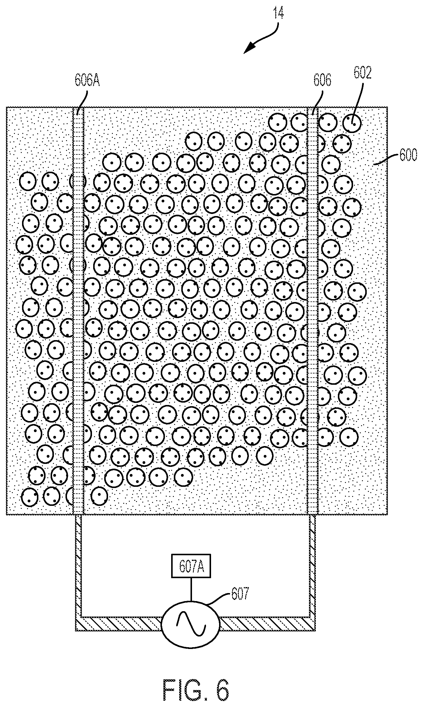 Patent US12098415 Figure 7 – Cell culturing structure including growth medium and non-growth medium
