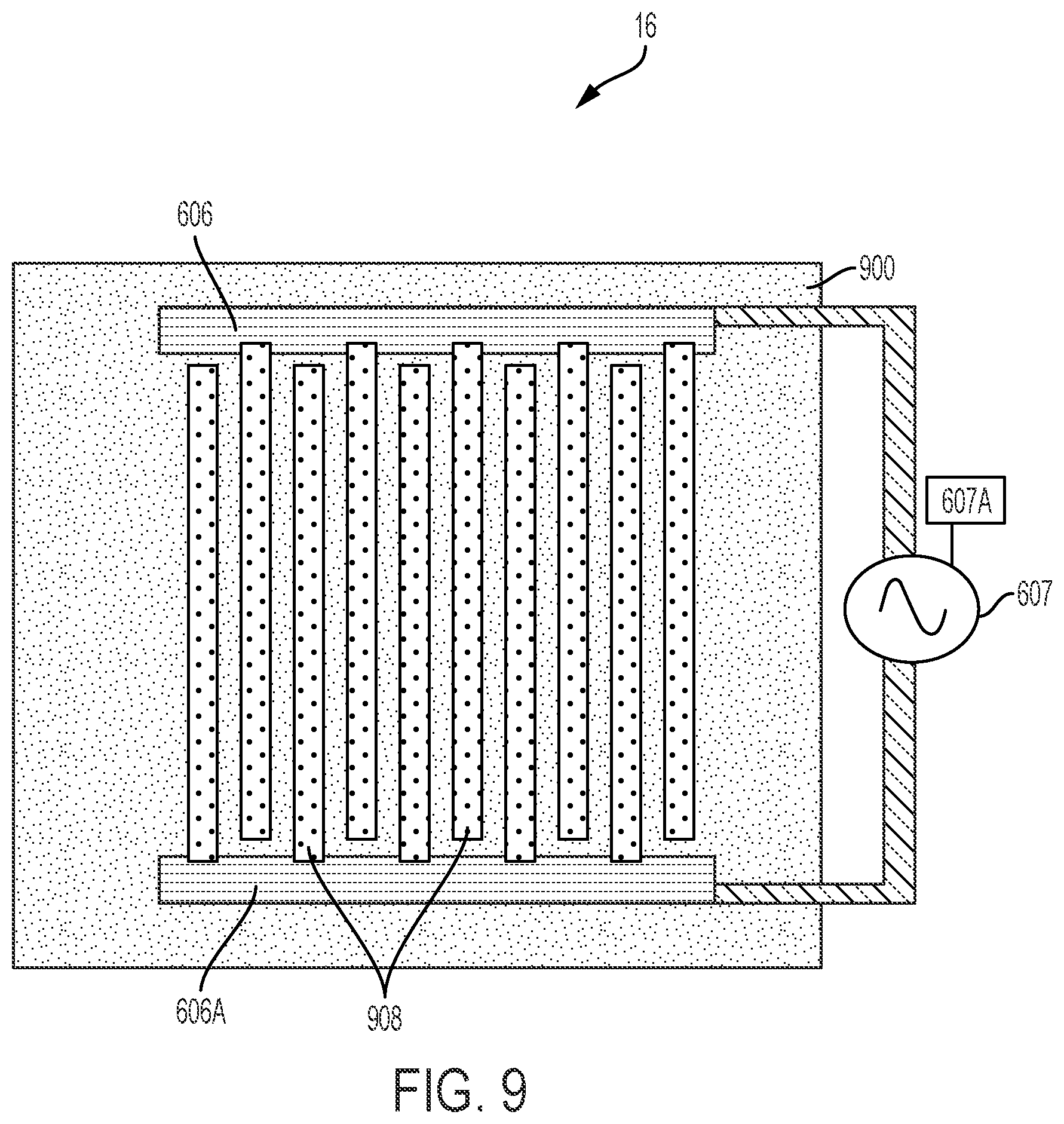 Patent US12098415 Figure 10 – Cell culturing structure including growth medium and non-growth medium