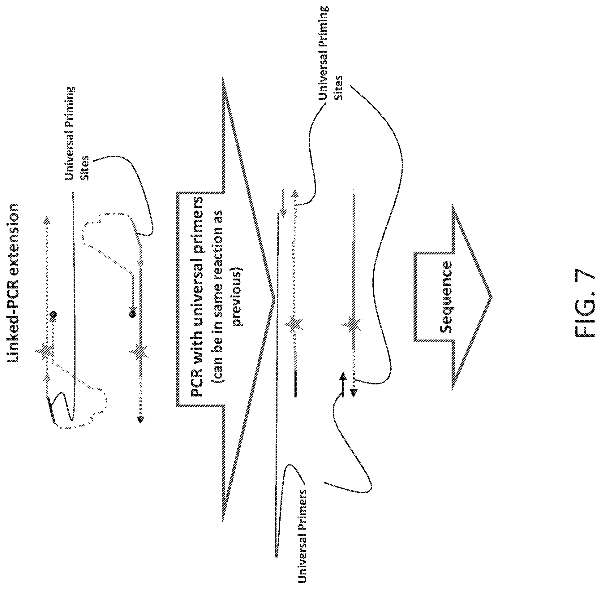 Patent US12098419 Figure 9 – Linked target capture and ligation