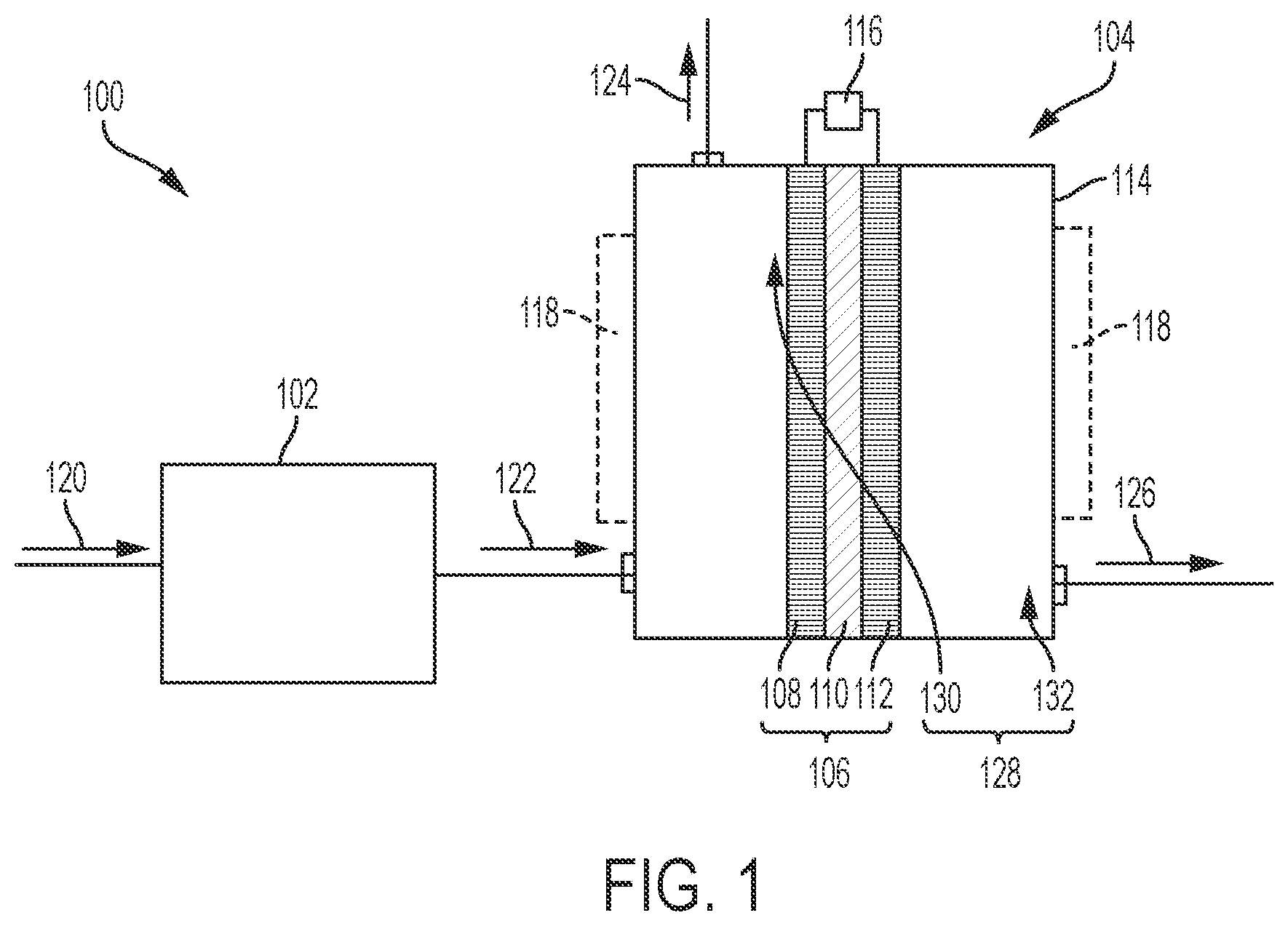 Patent US12098467 Figure 1 – Hydrogen gas production systems and related electrolysis cells
