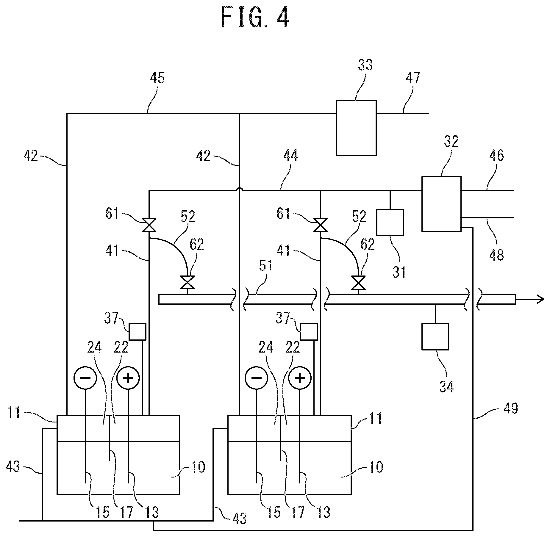 Patent US12098468 Figure 4 – Method for producing fluorine gas and device for producing fluorine gas