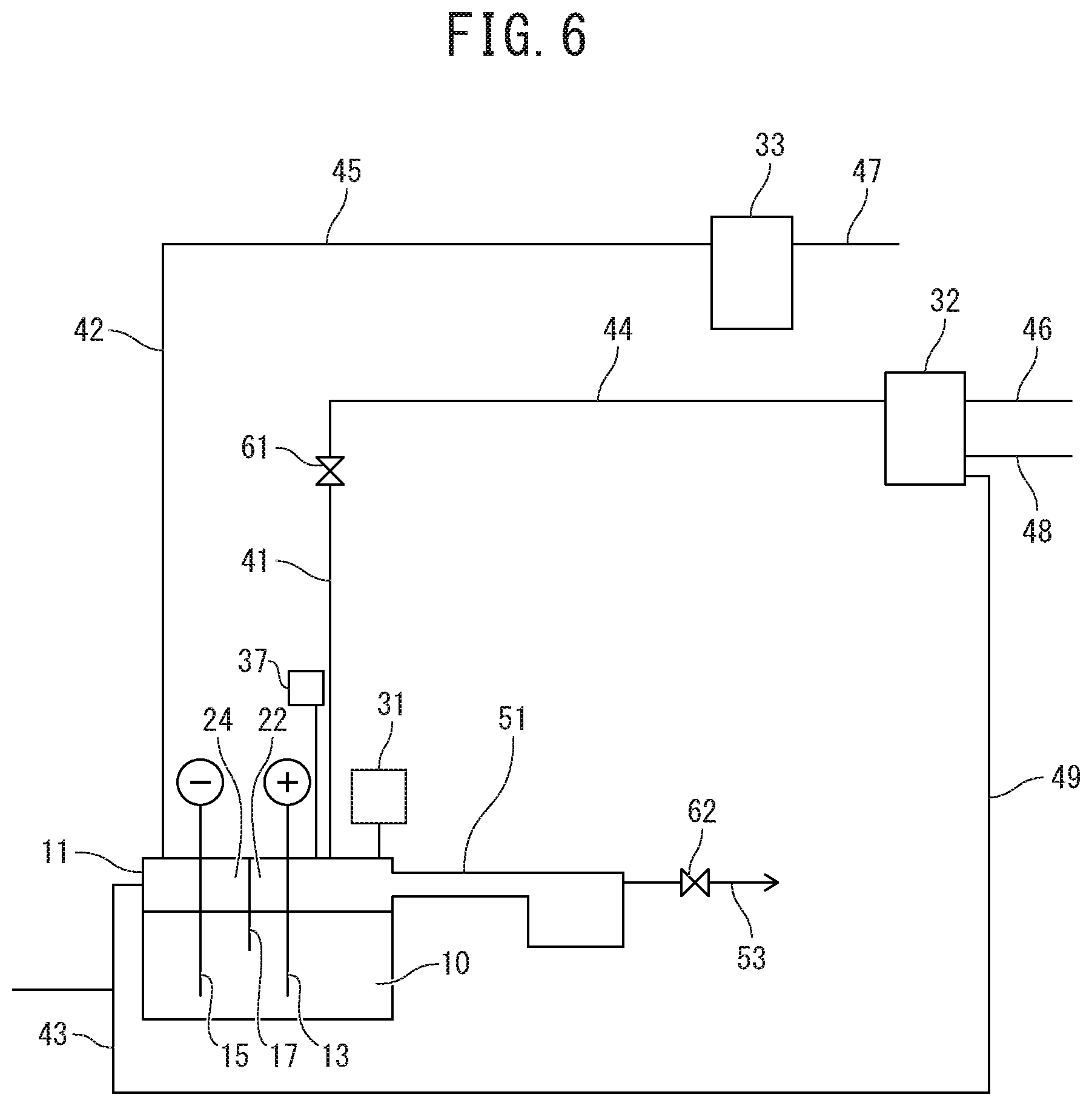 Patent US12098468 Figure 6 – Method for producing fluorine gas and device for producing fluorine gas