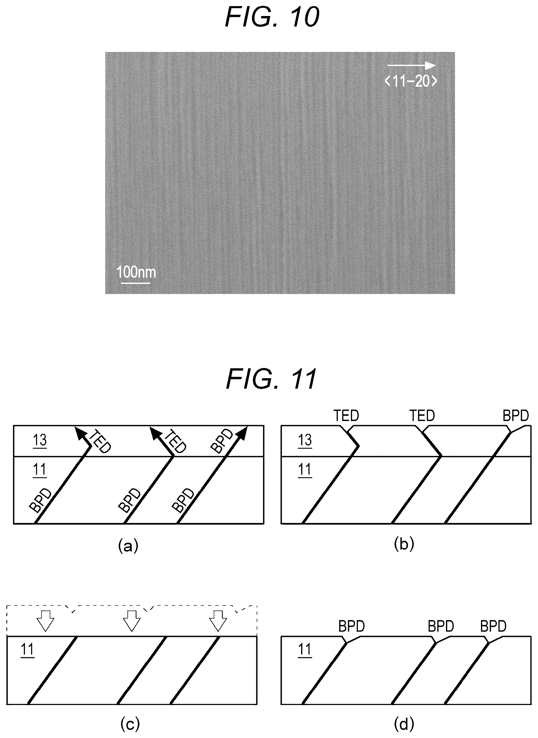 Patent US12098476 Figure 8 – Method for producing a SiC substrate via an etching step, growth step, and peeling step