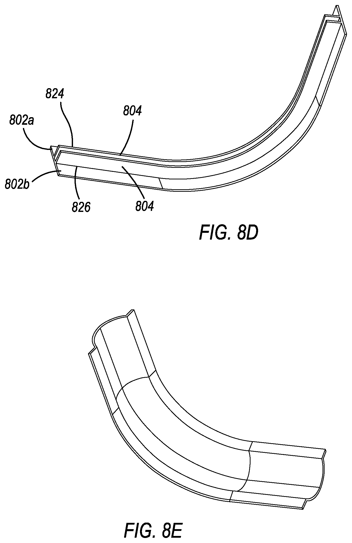 Patent US12098485 Figure 10 – Curved preform and method of making thereof