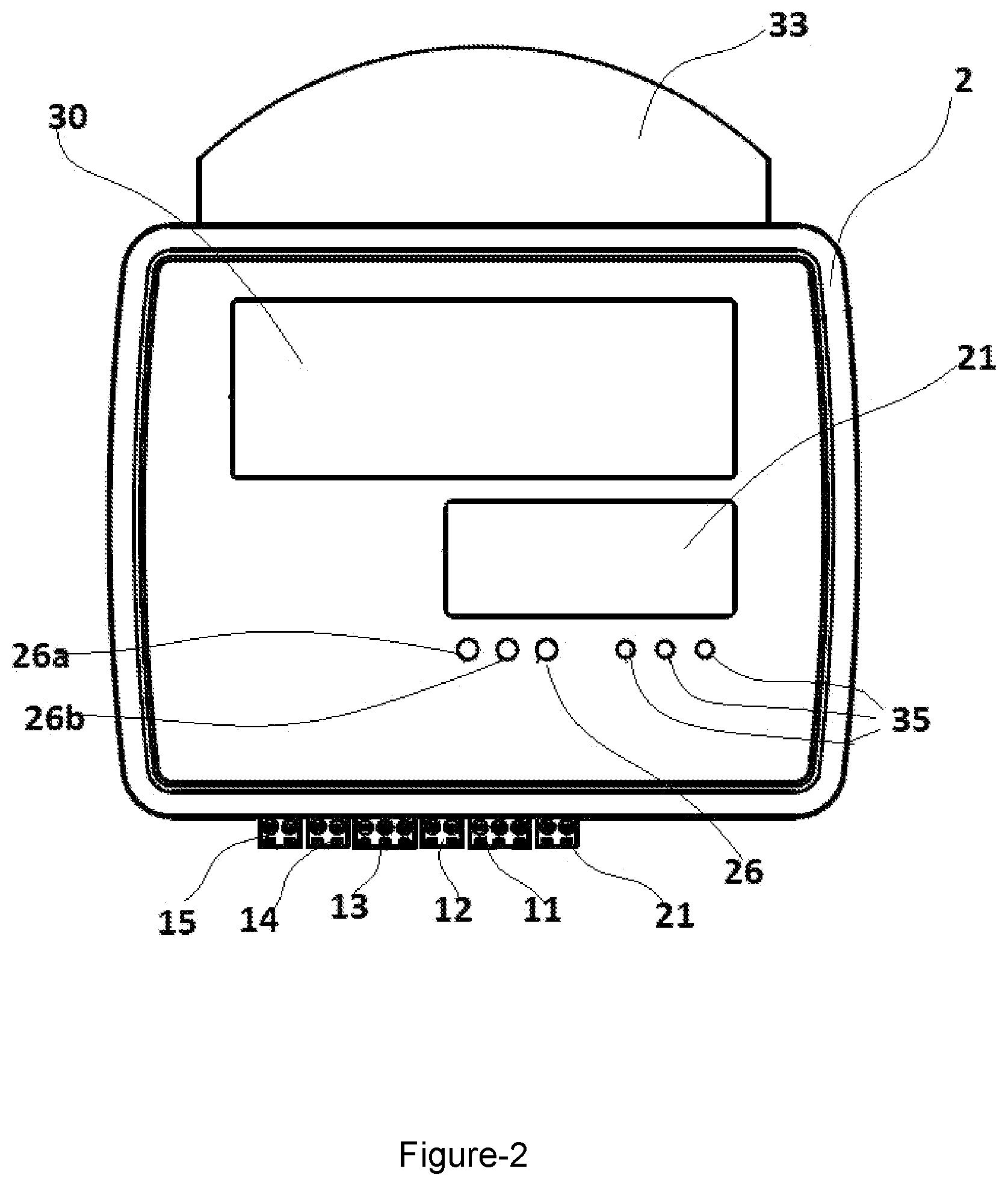 Patent US12098489 Figure 2 – Textile production monitoring system with a barcode reader