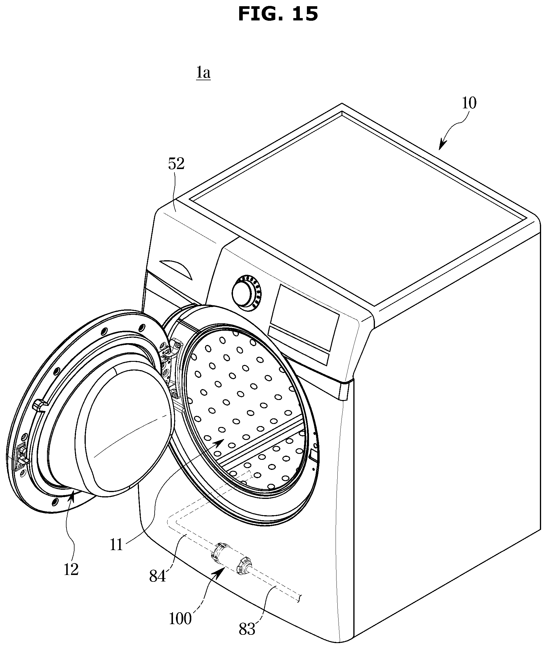 Patent US12098493 Figure 15 – Filter device and washing machine having same