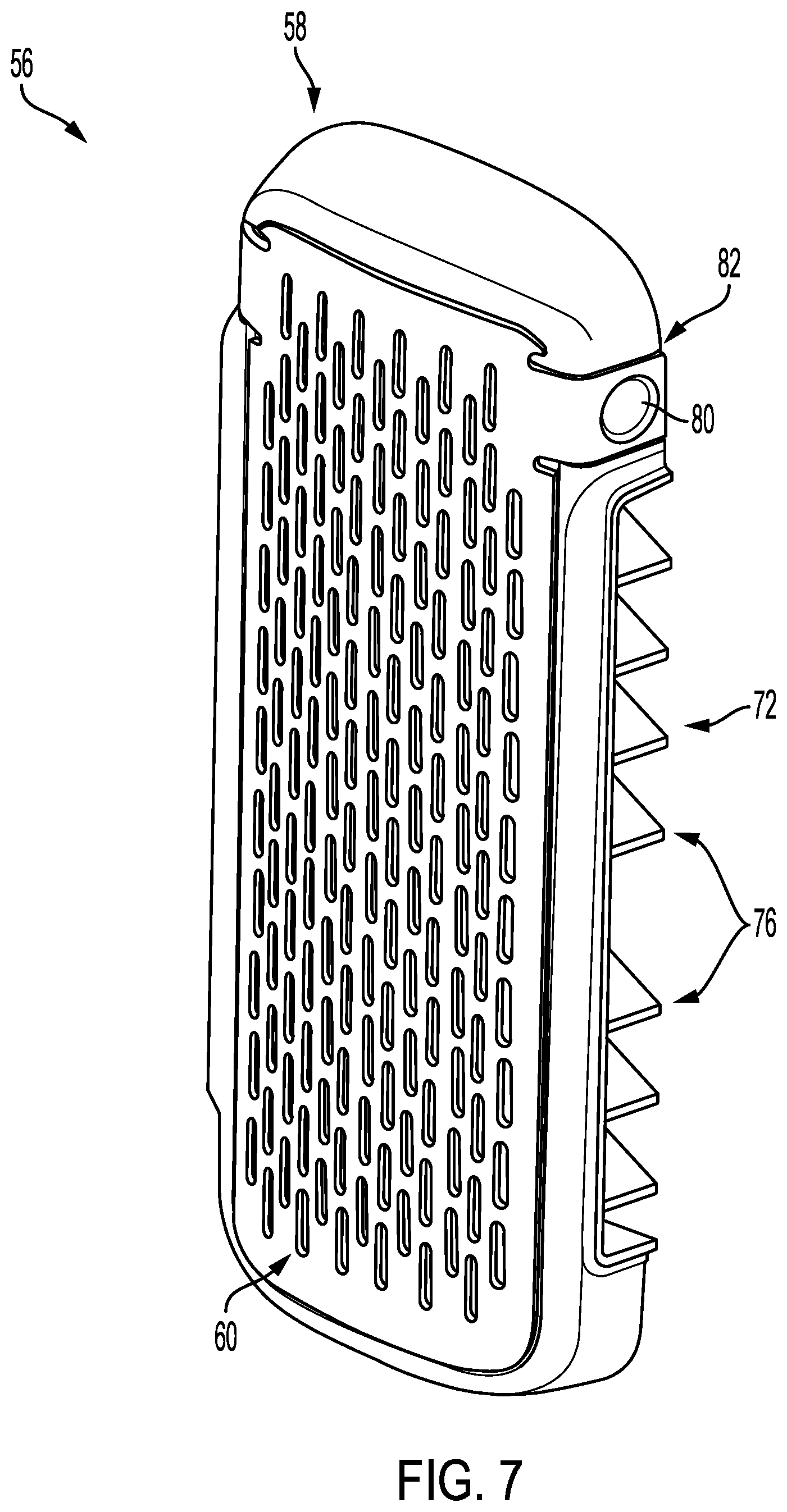 Patent US12098494 Figure 7 – Vertical axis washer standalone filter