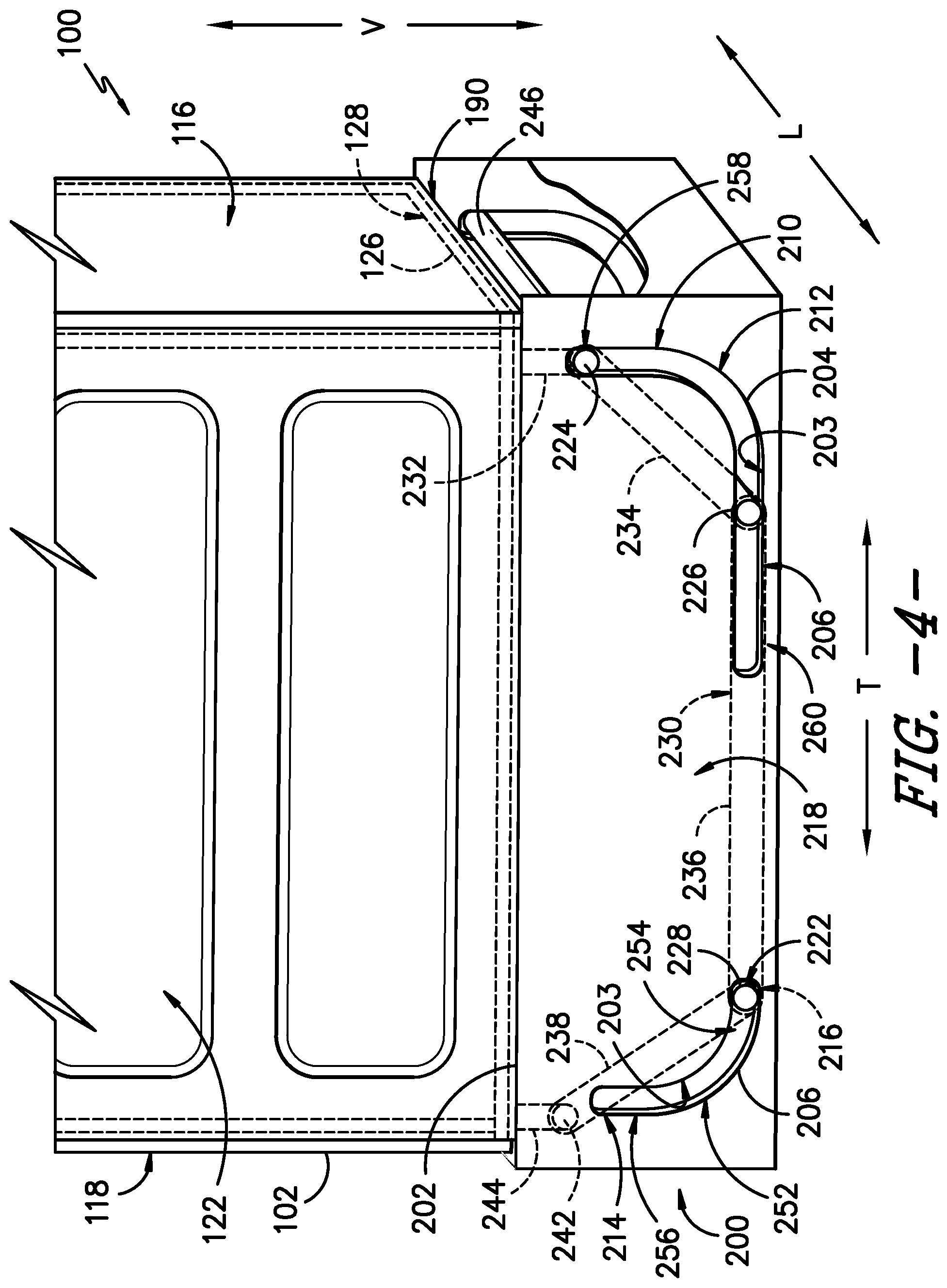 Patent US12098495 Figure 4 – Mechanism for articulating washing machine appliances