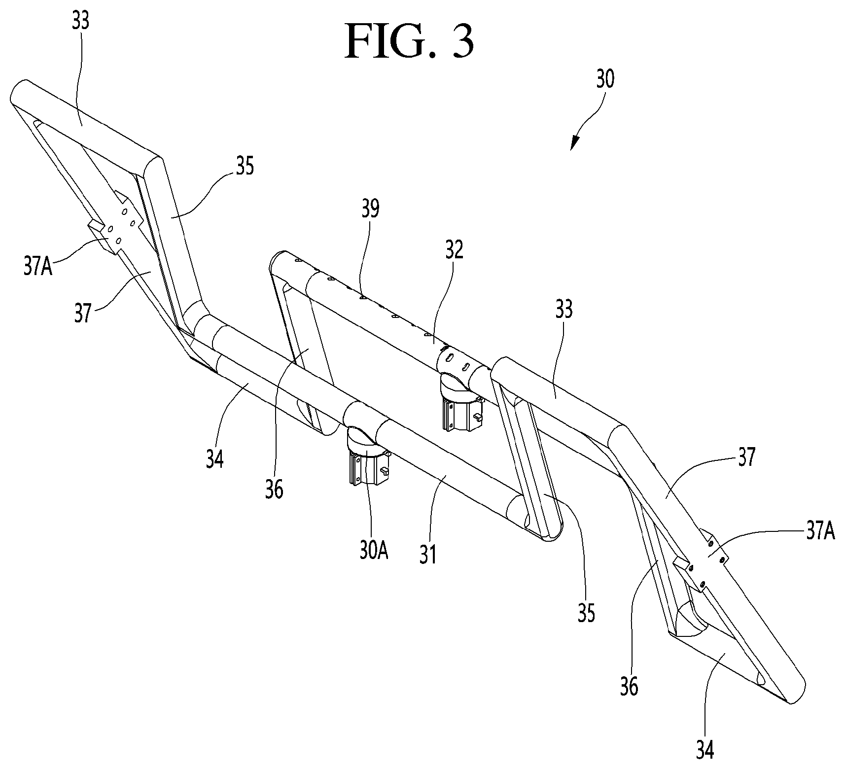 Patent US12098497 Figure 3 – Clothing treatment apparatus
