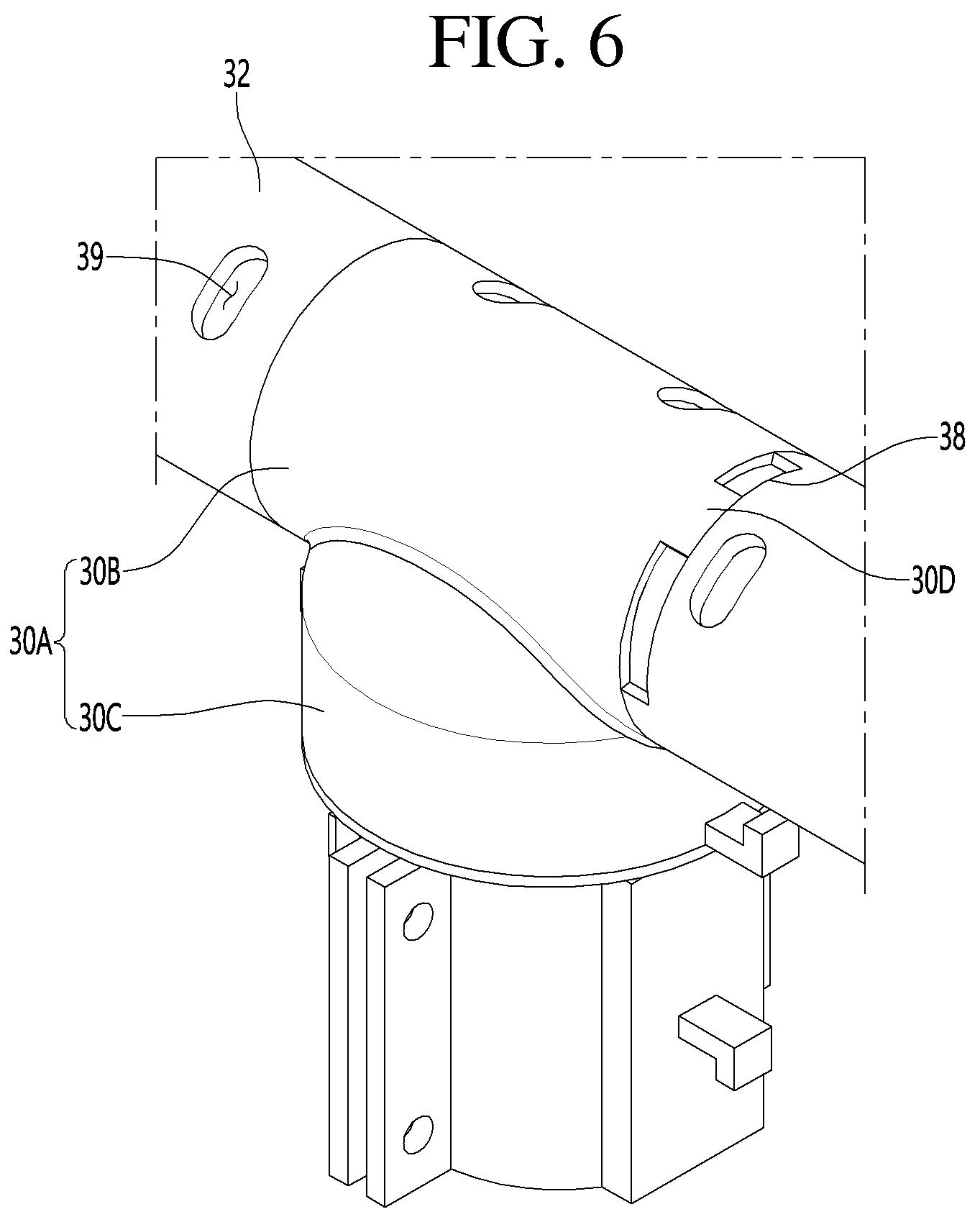 Patent US12098497 Figure 7 – Clothing treatment apparatus