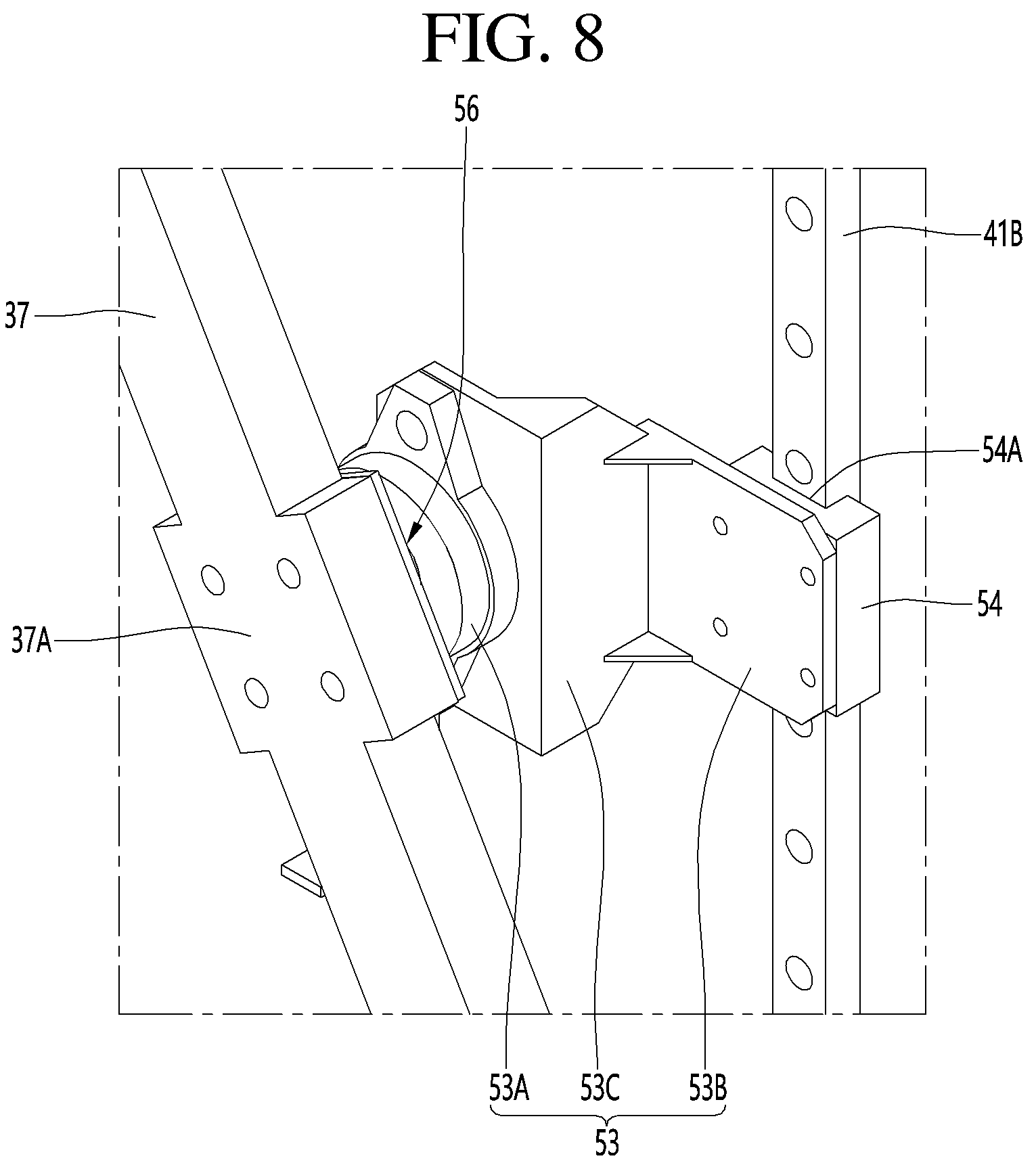 Patent US12098497 Figure 9 – Clothing treatment apparatus
