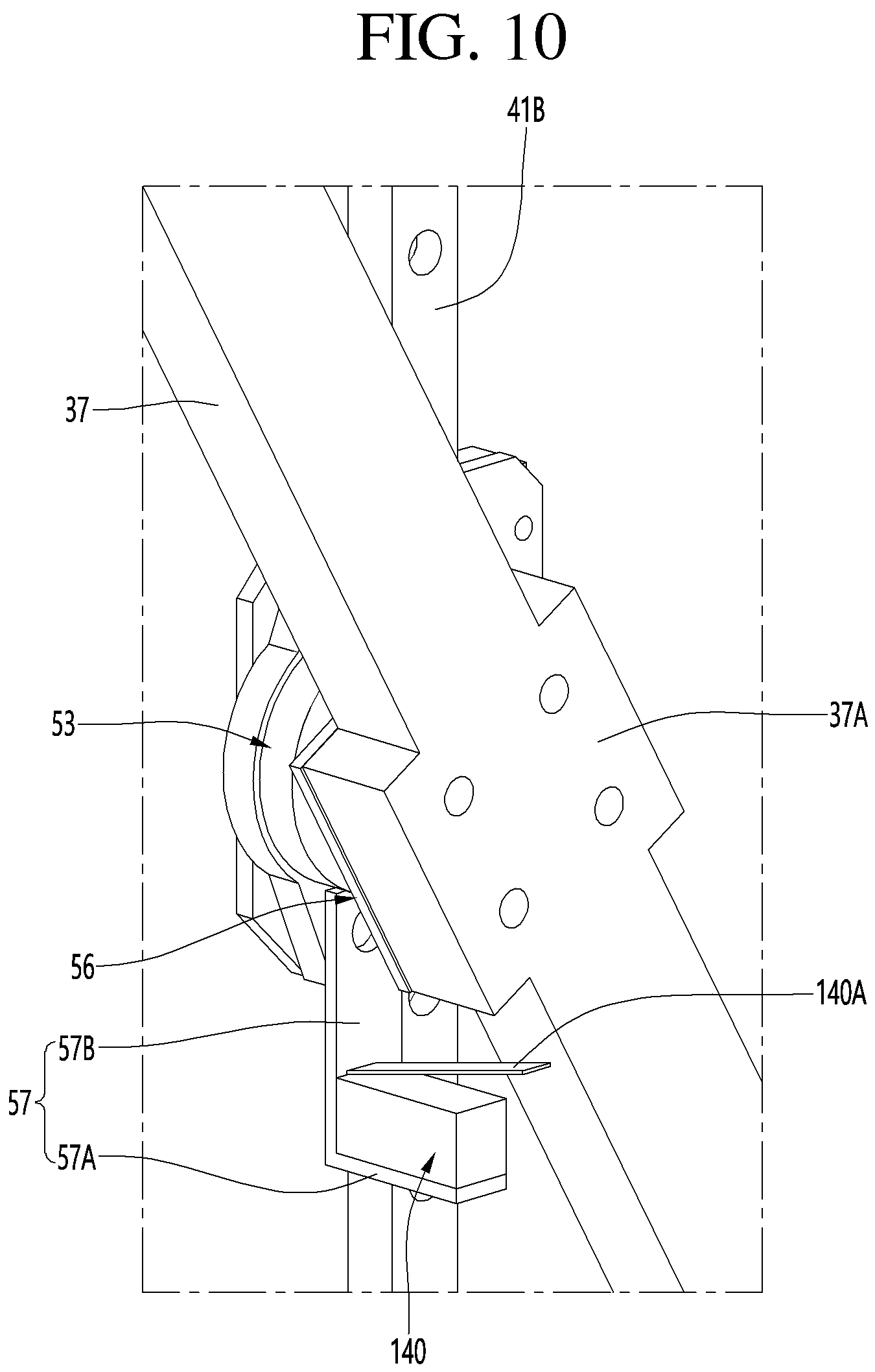 Patent US12098497 Figure 11 – Clothing treatment apparatus