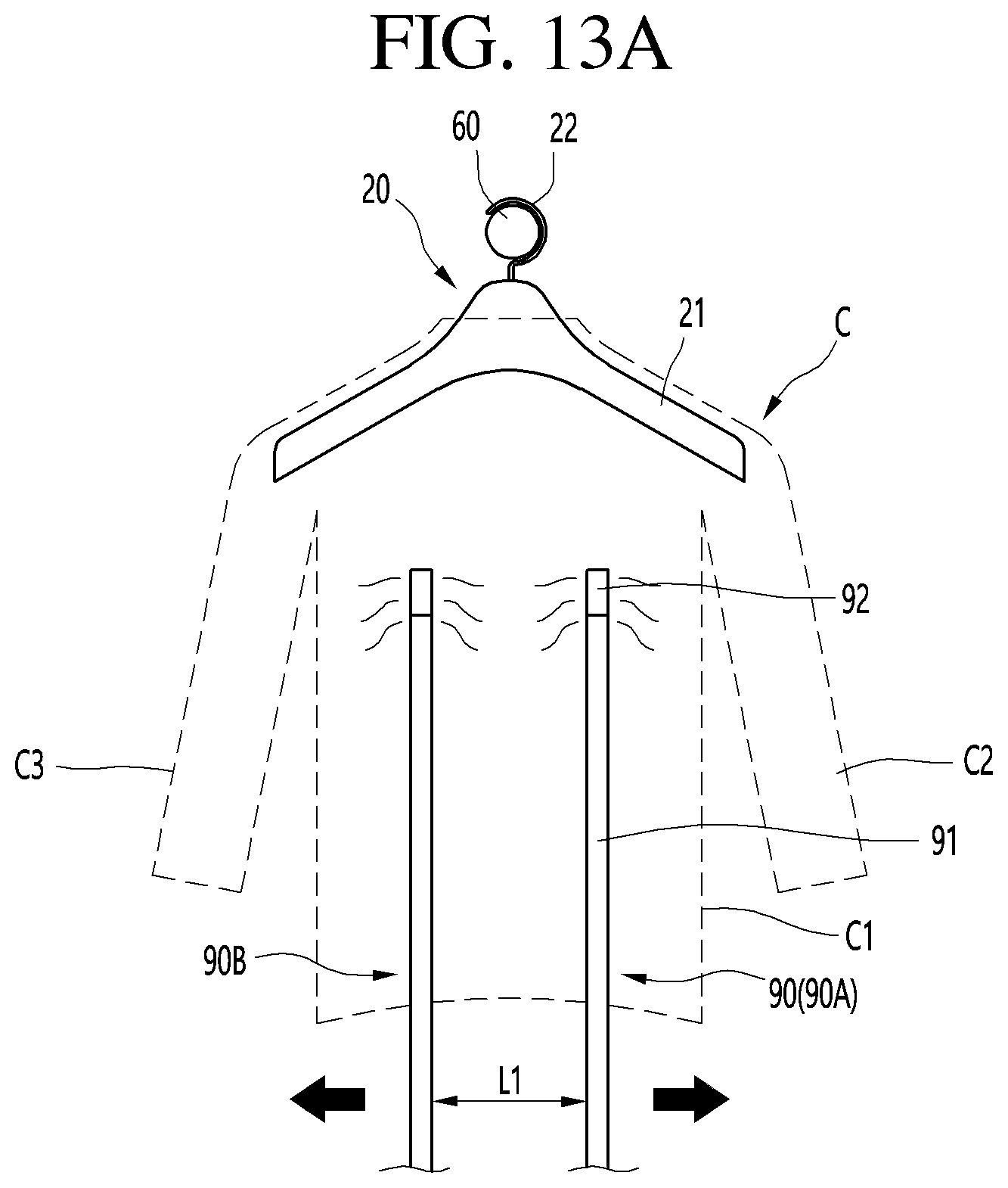 Patent US12098497 Figure 14 – Clothing treatment apparatus
