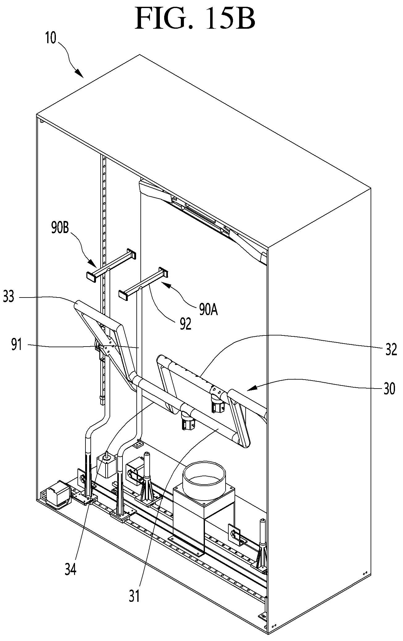 Patent US12098497 Figure 19 – Clothing treatment apparatus