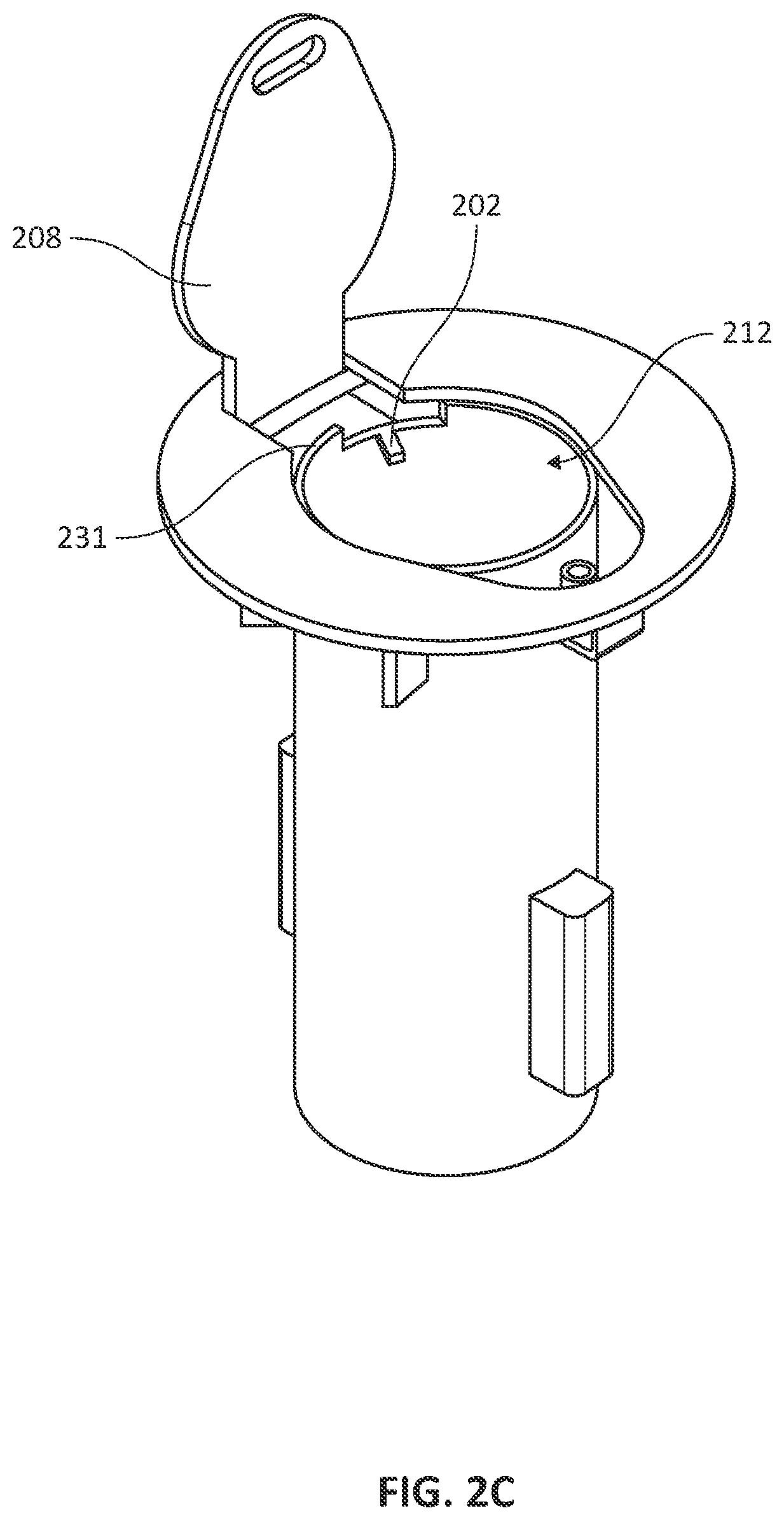 Patent US12098511 Figure 4 – Bollard sleeve with removable or replaceable lid