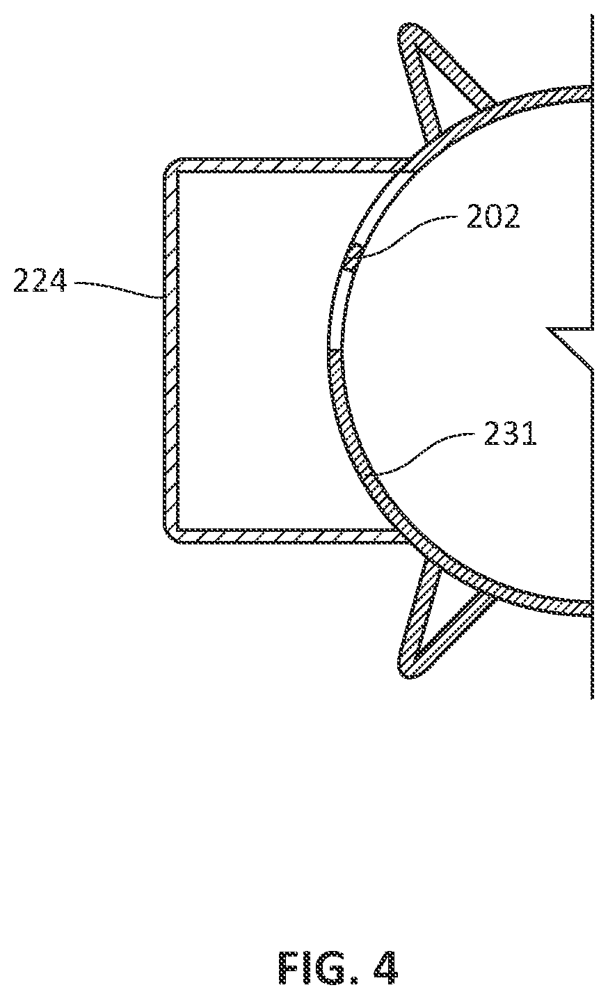 Patent US12098511 Figure 8 – Bollard sleeve with removable or replaceable lid
