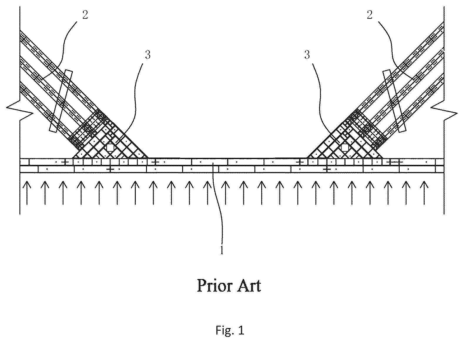 Patent US12098512 Figure 1 – Haunched structure-based steel support structure for foundation pit