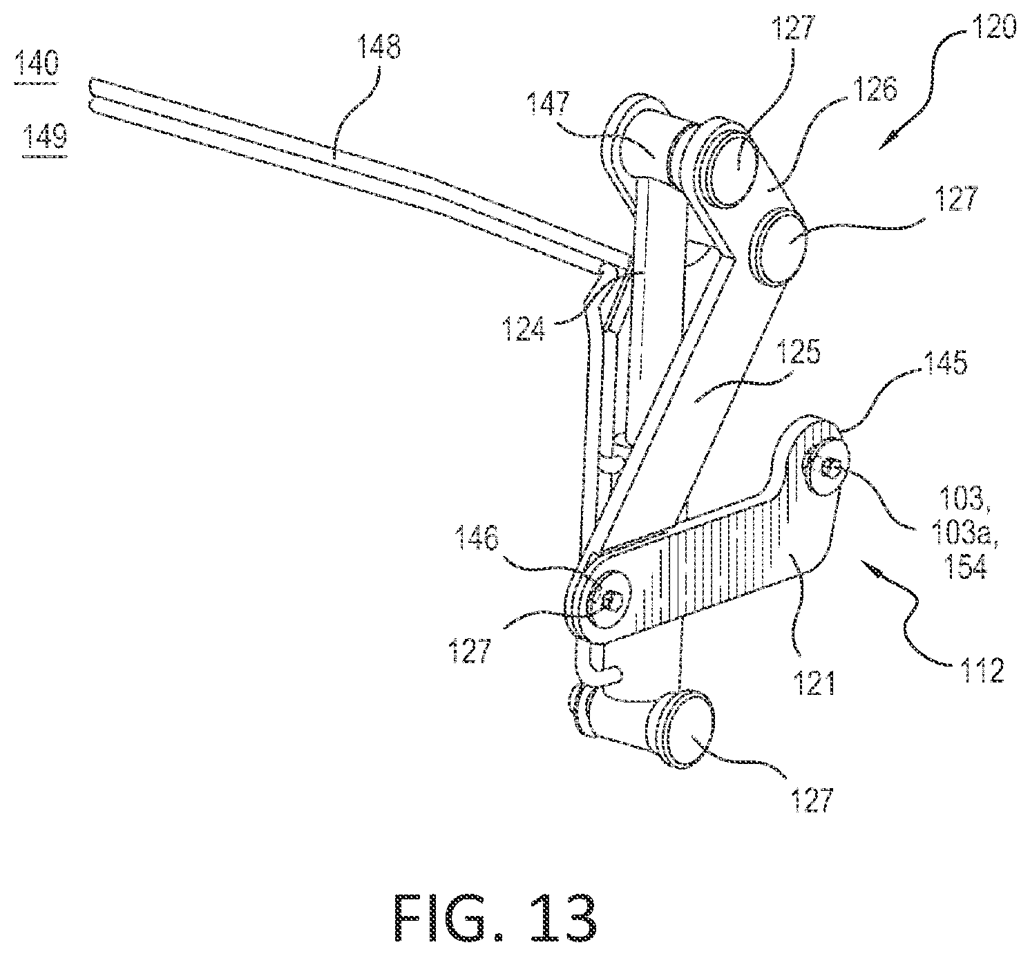 Patent US12098513 Figure 11 – Material handling bucket apparatus and method for handling application material with a loader