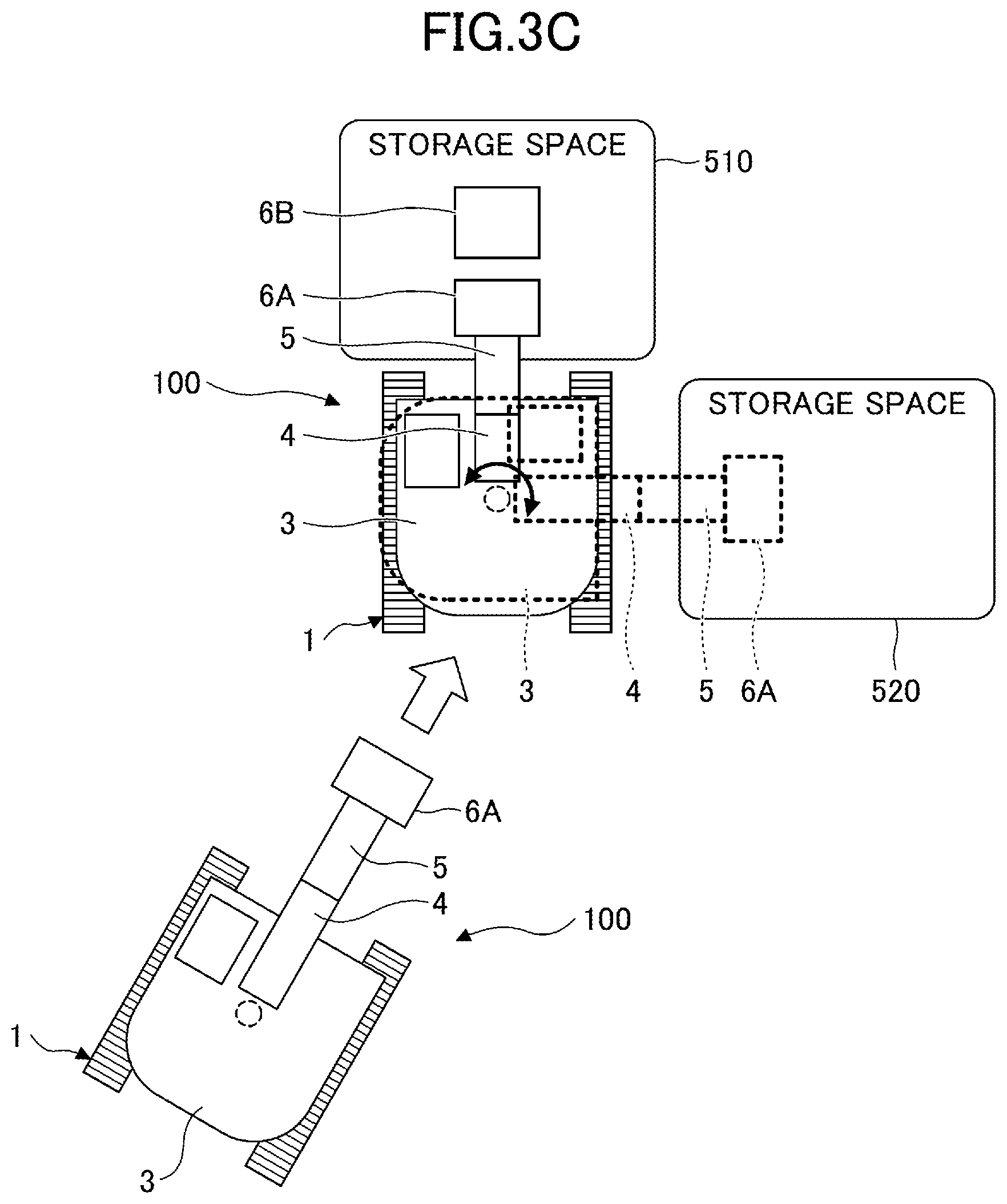 Patent US12098516 Figure 7 – Shovel and system