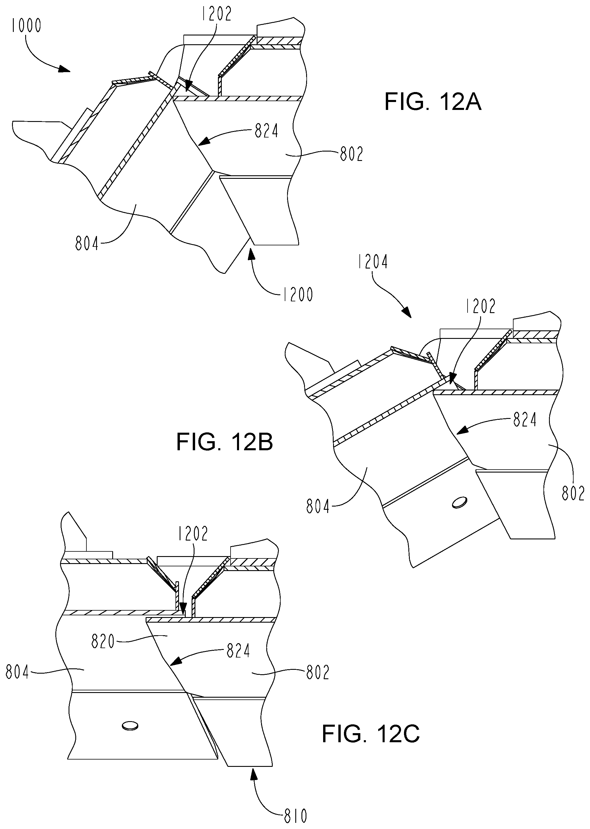 Patent US12098517 Figure 12 – Work machine with automatic pitch control of implement
