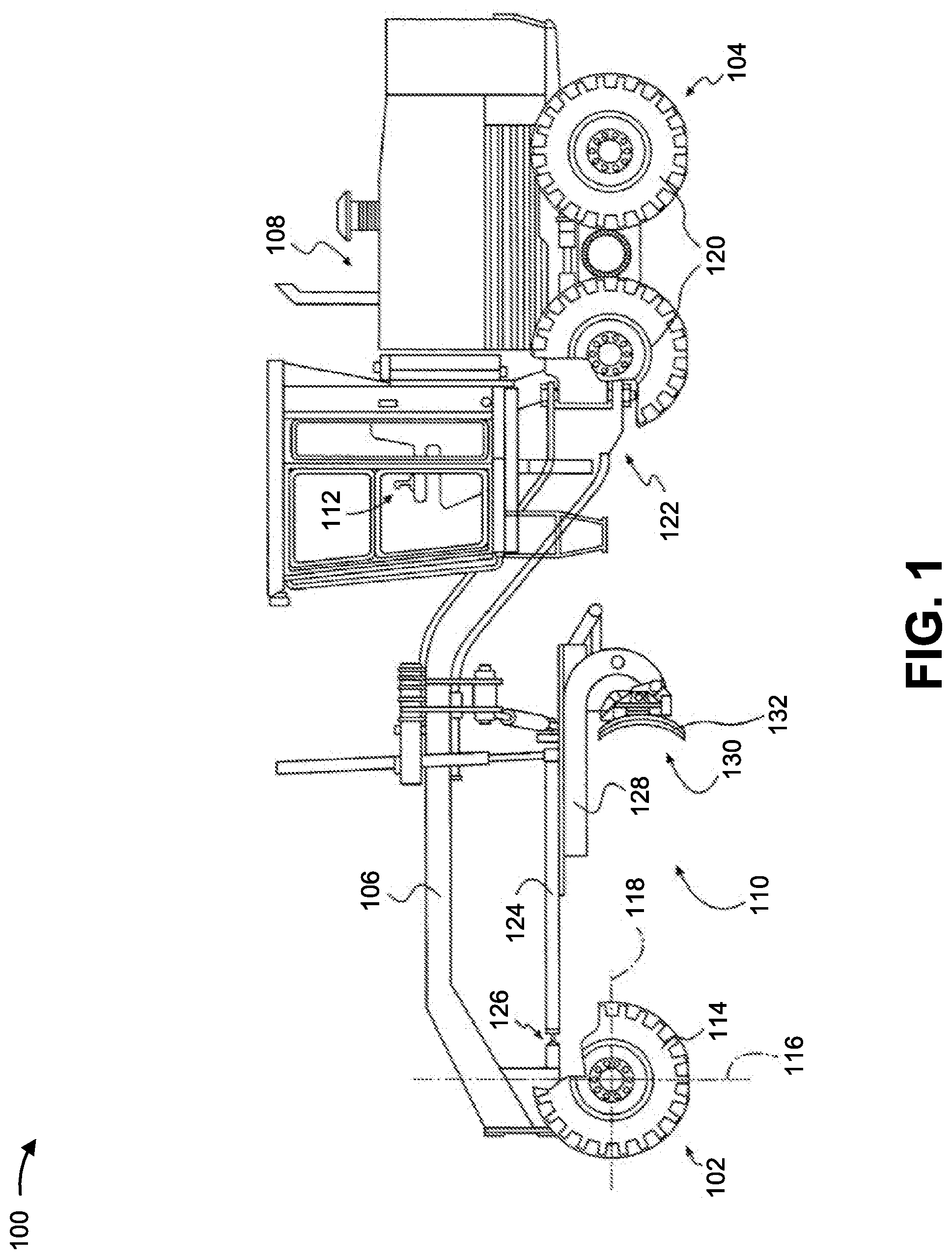 Patent US12098521 — Control system for a work machine — Figure 1