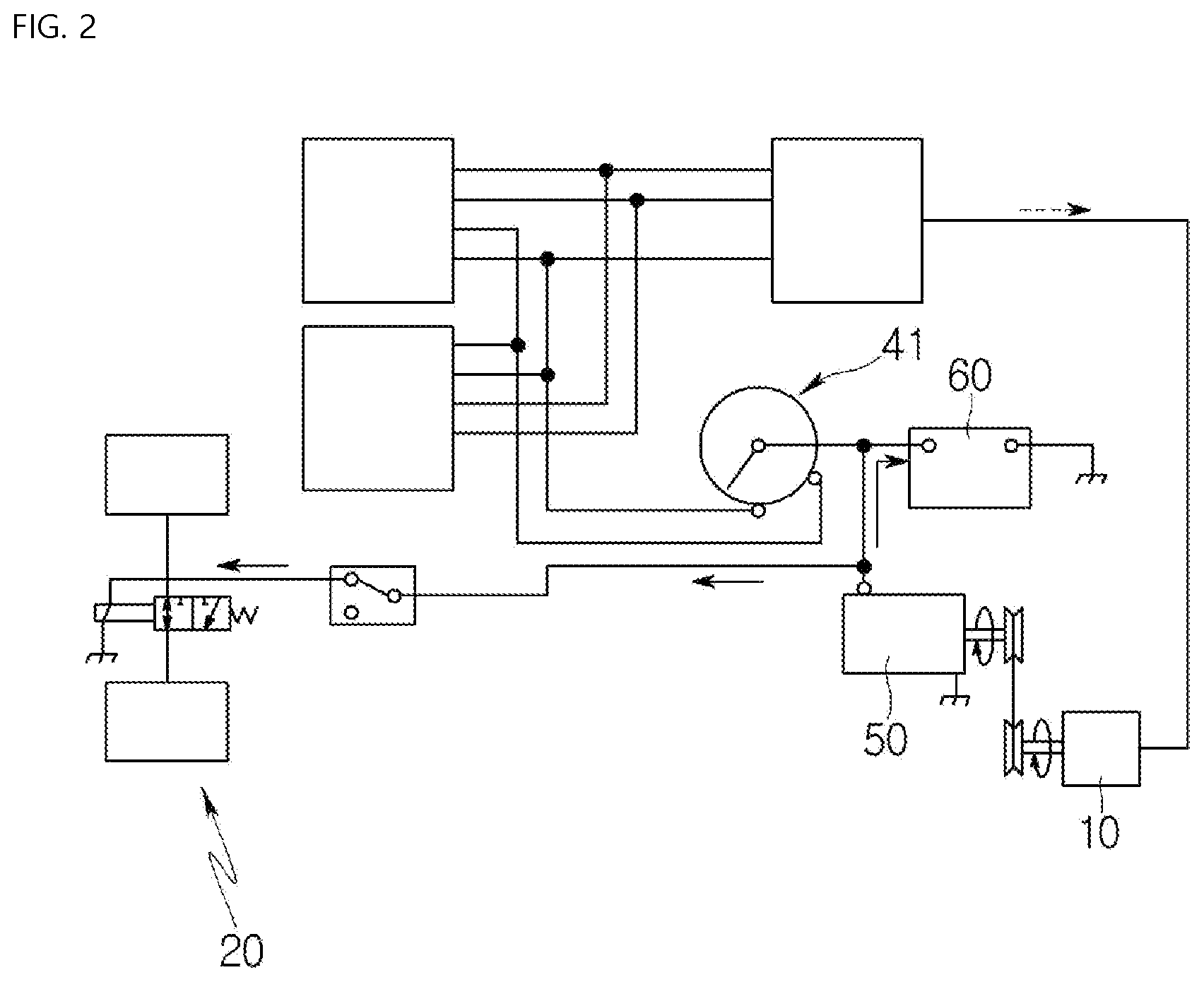 Patent US12098525 Figure 2 – Construction machine