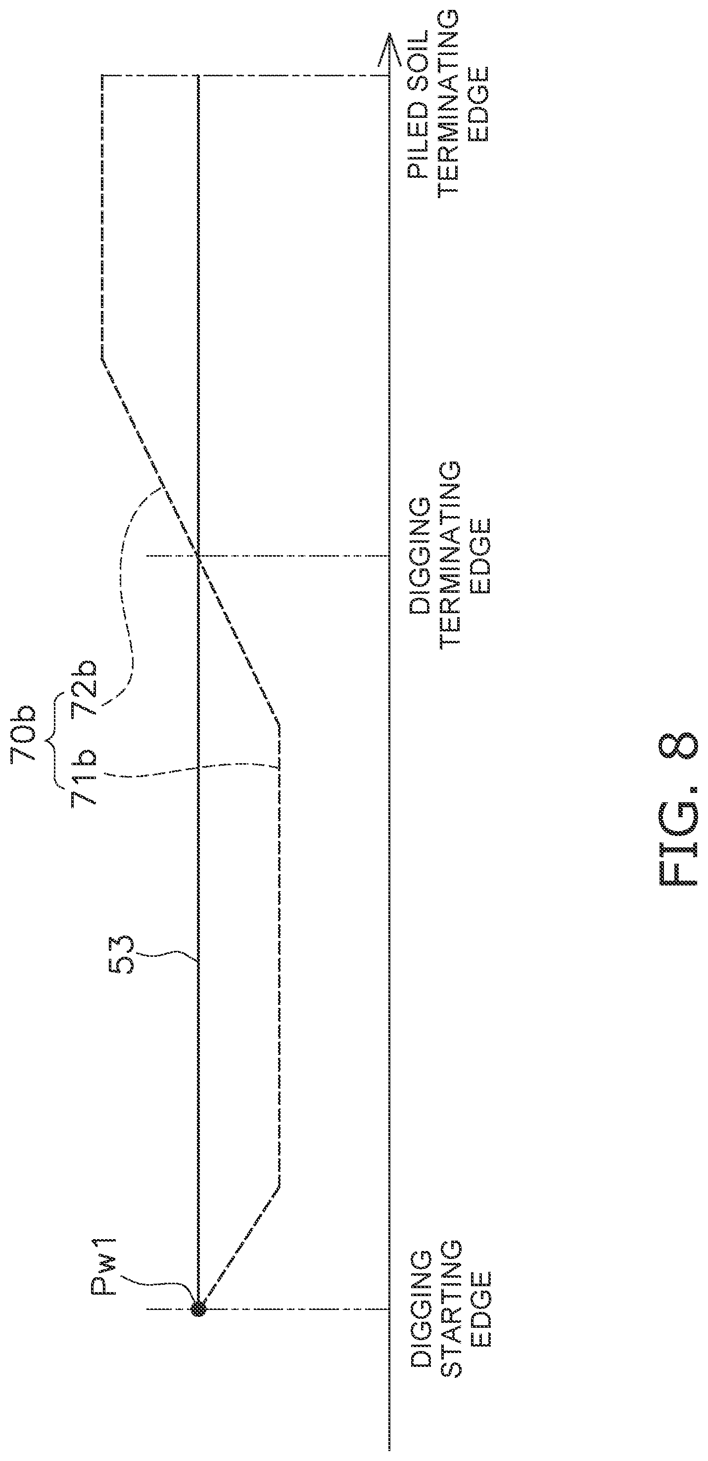 Patent US12098526 Figure 8 – System and method for automatically controlling work machine including work implement