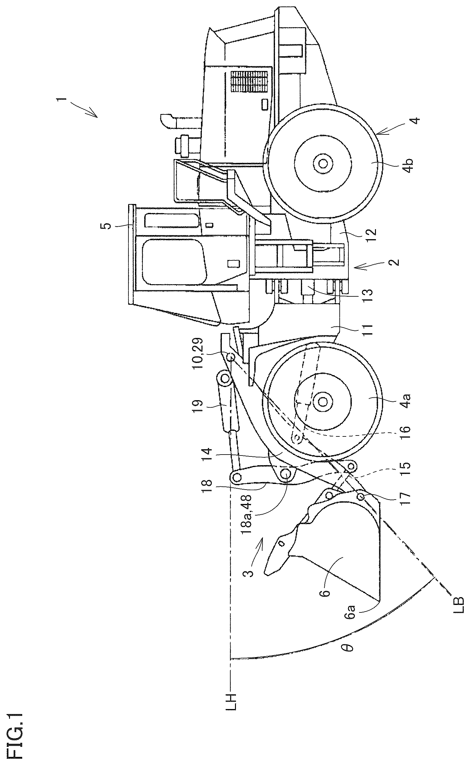 Patent US12098527 Figure 1 – Work machine and system including work machine