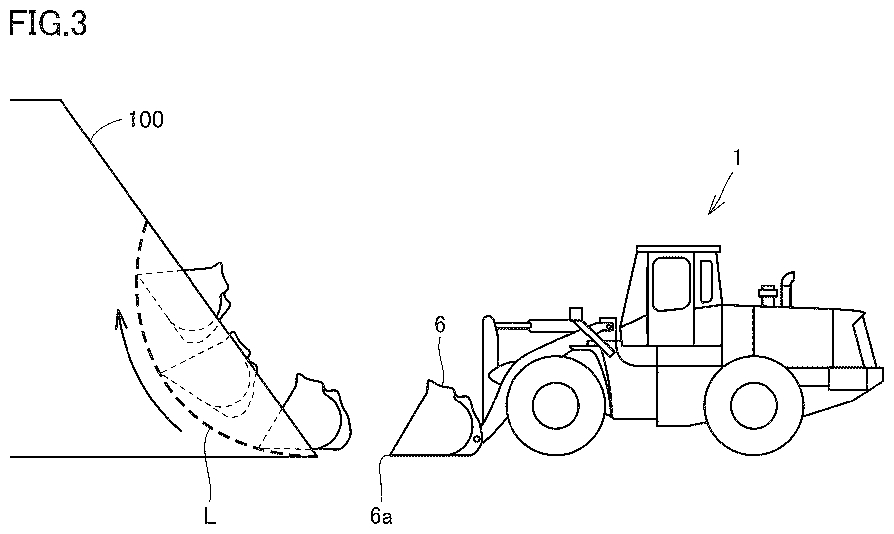 Patent US12098527 Figure 3 – Work machine and system including work machine