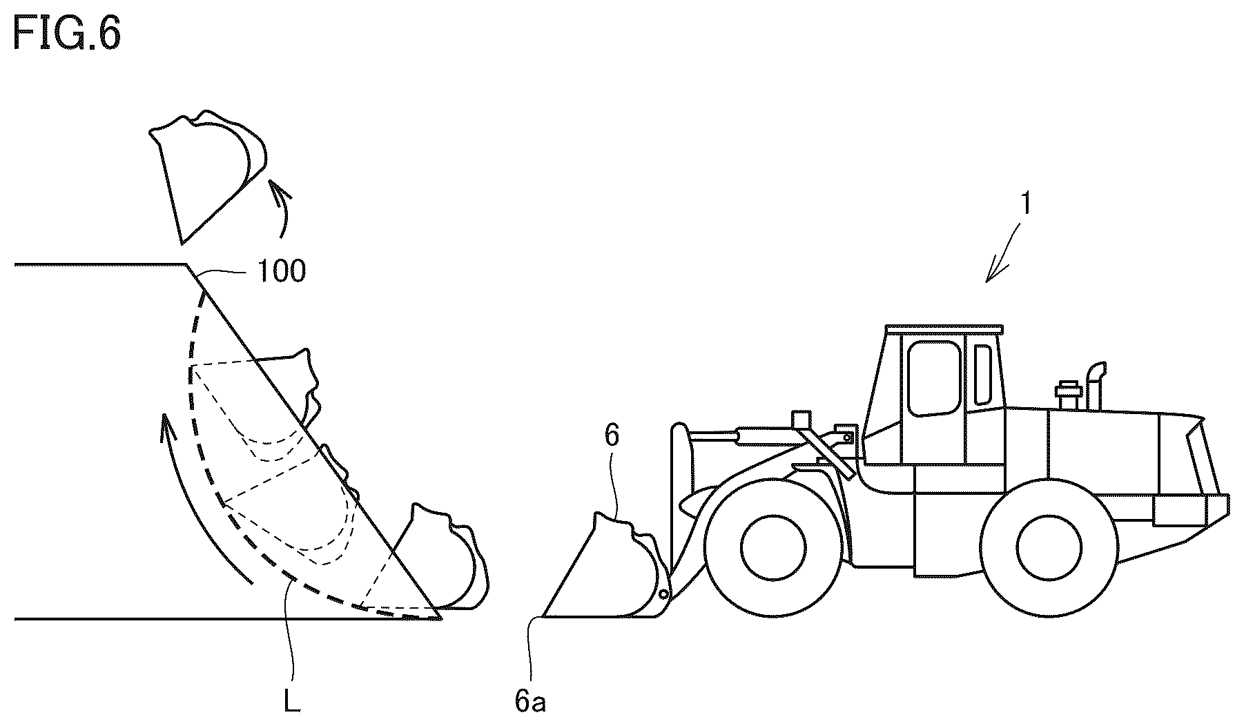 Patent US12098527 Figure 6 – Work machine and system including work machine