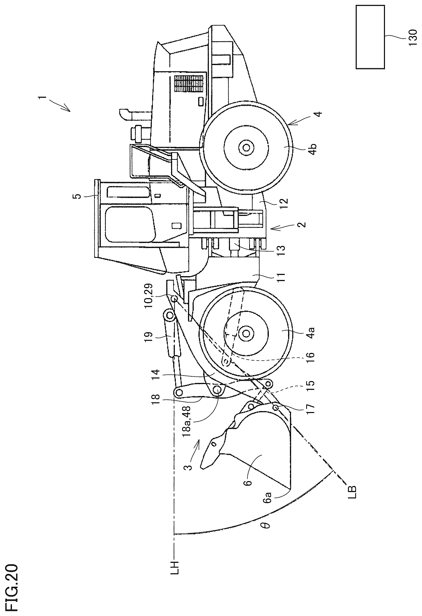 Patent US12098527 Figure 20 – Work machine and system including work machine