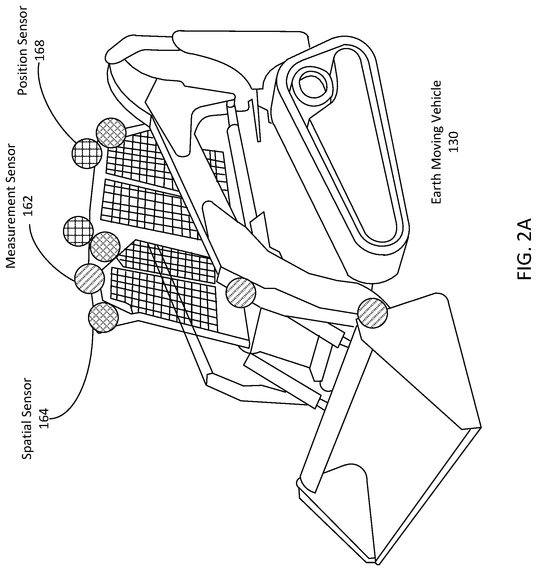 Patent US12098528 Figure 2 – Online machine learning for calibration of autonomous earth moving vehicles