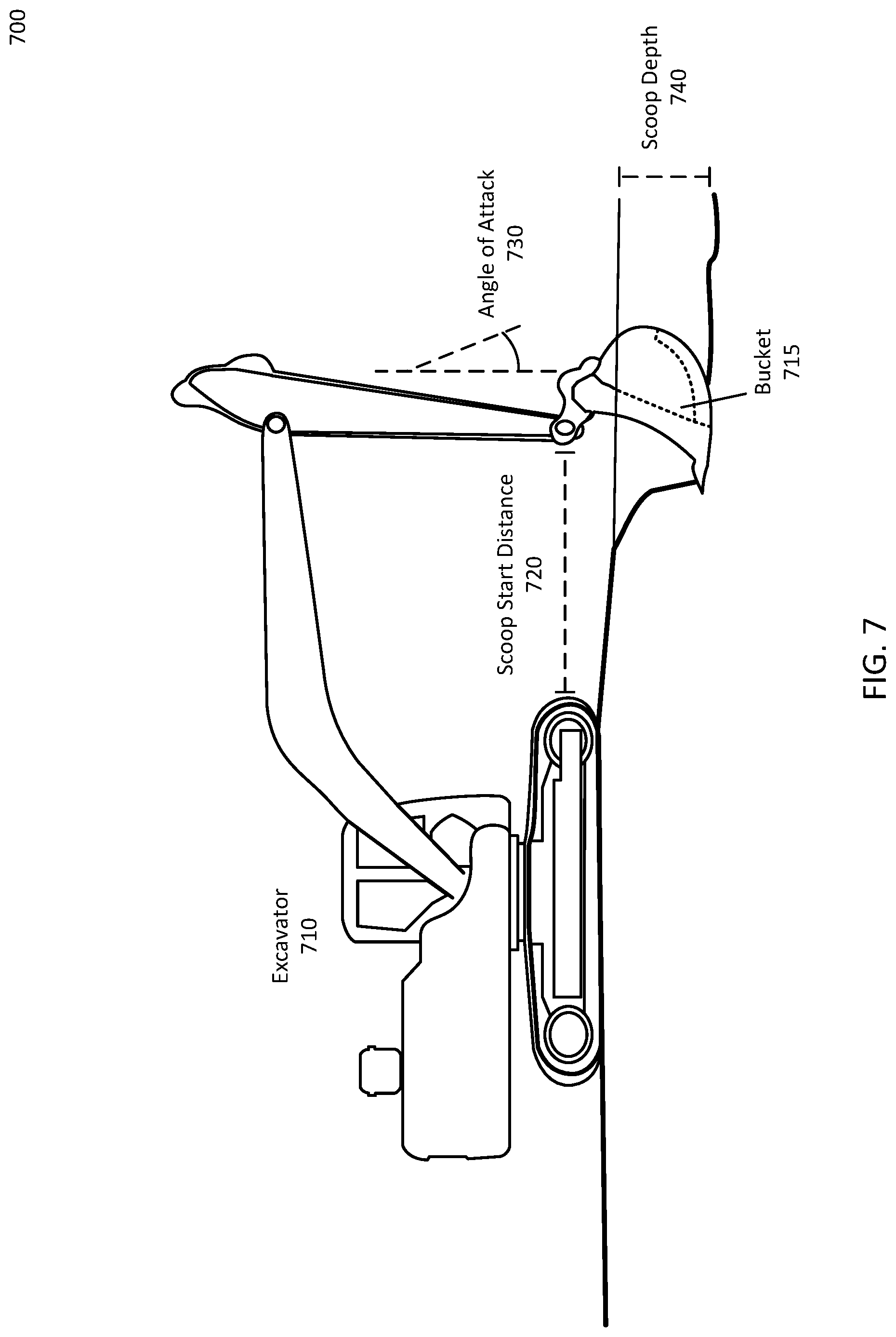 Patent US12098528 Figure 8 – Online machine learning for calibration of autonomous earth moving vehicles