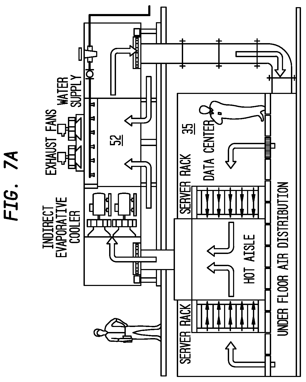 Patent US12098530 Figure 7 – Water harvester adsorption enthalpy removal system