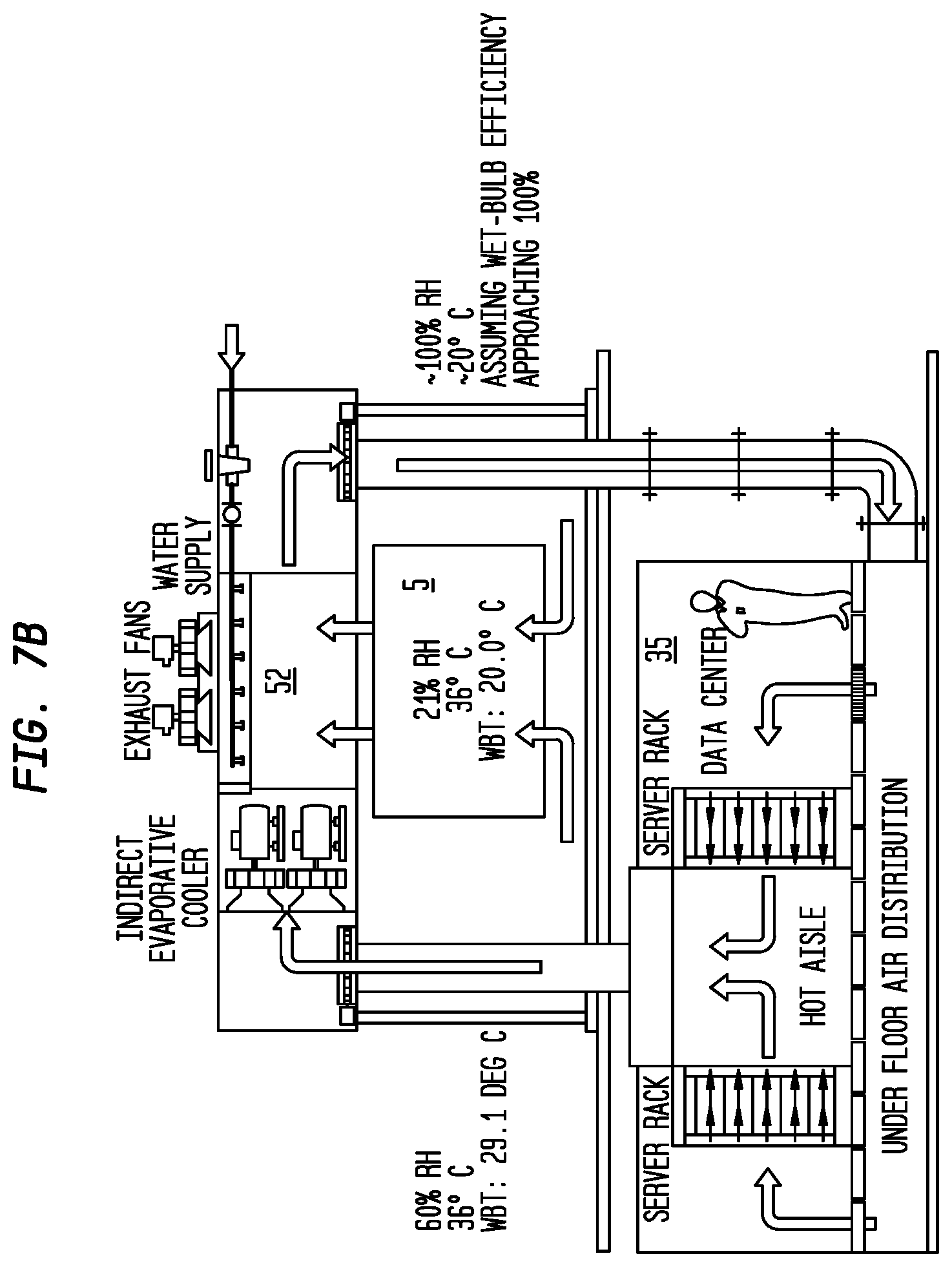 Patent US12098530 Figure 8 – Water harvester adsorption enthalpy removal system