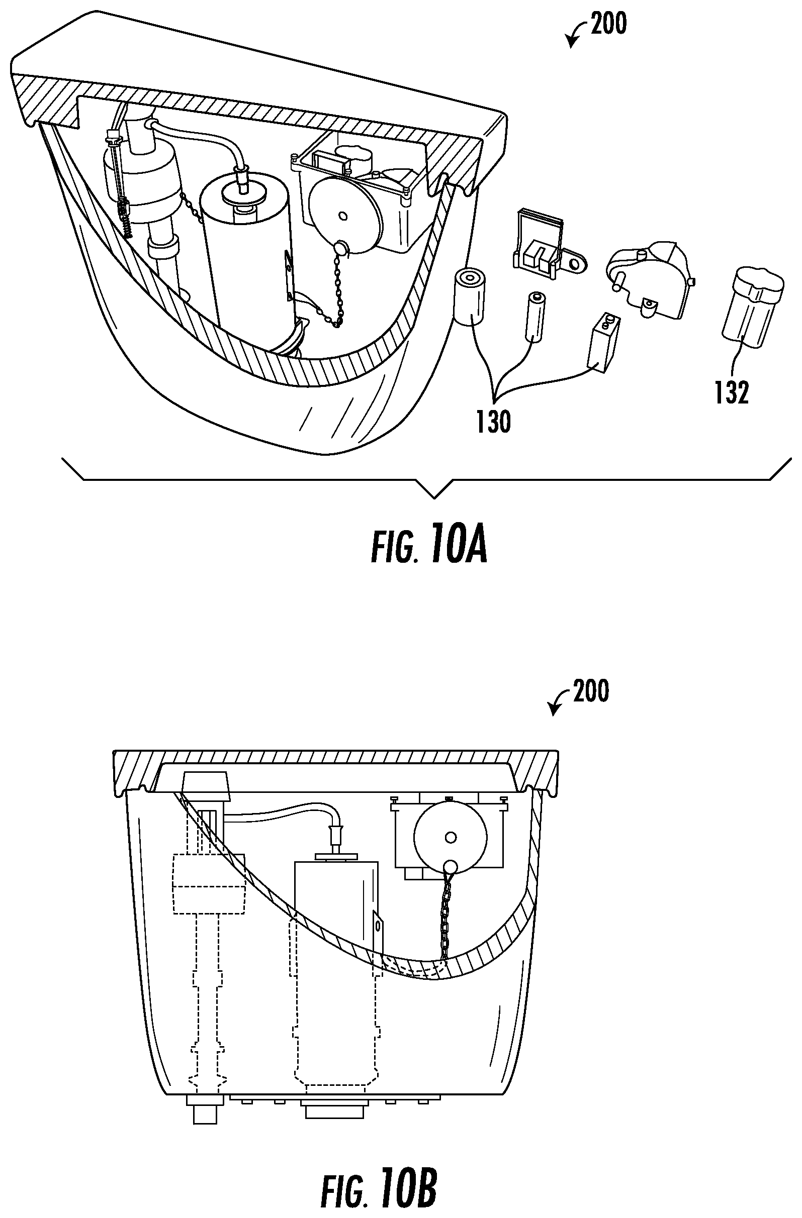 Patent US12098534 Figure 20 – Touchless flushing systems and methods