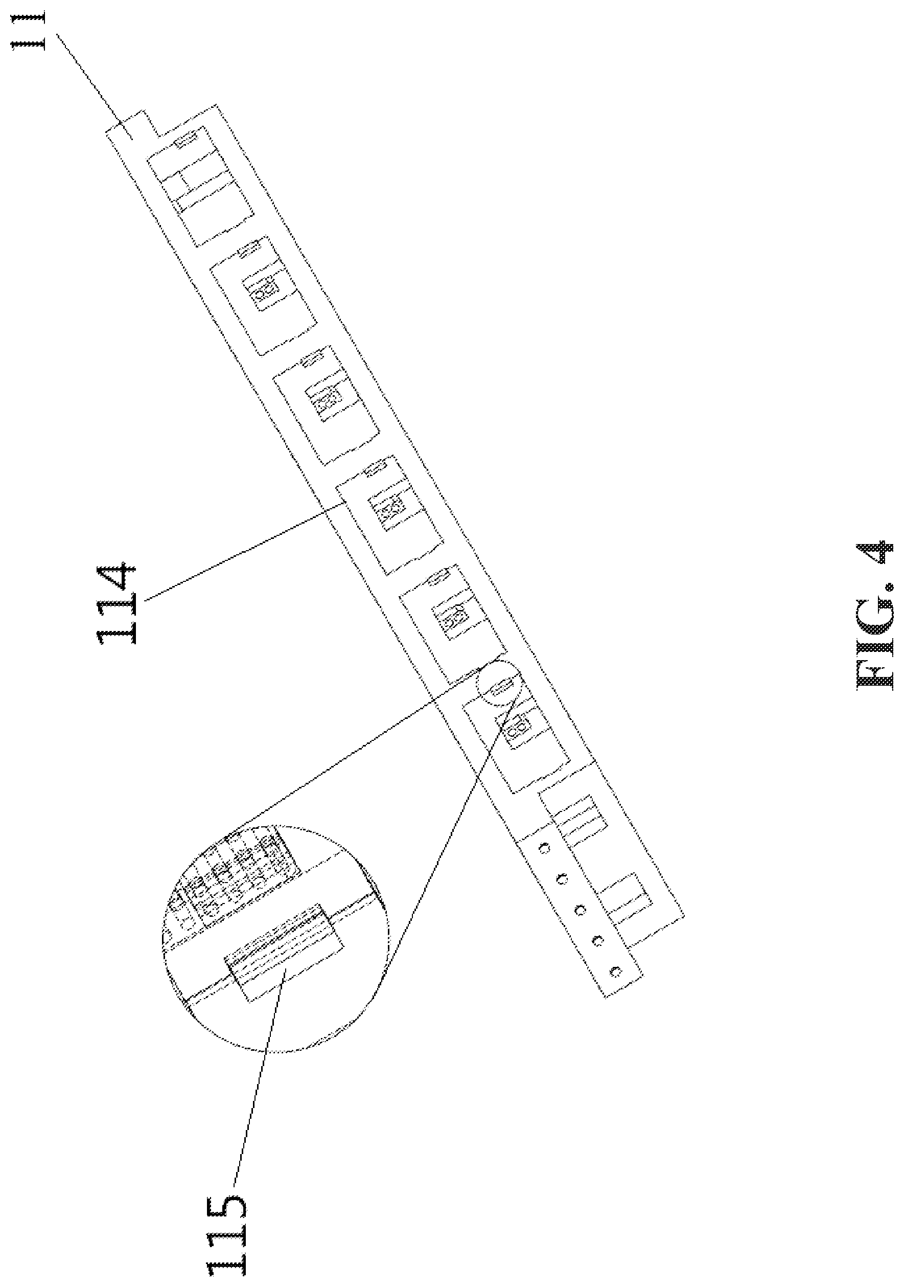 Patent US12098536 Figure 4 – Modular building structure