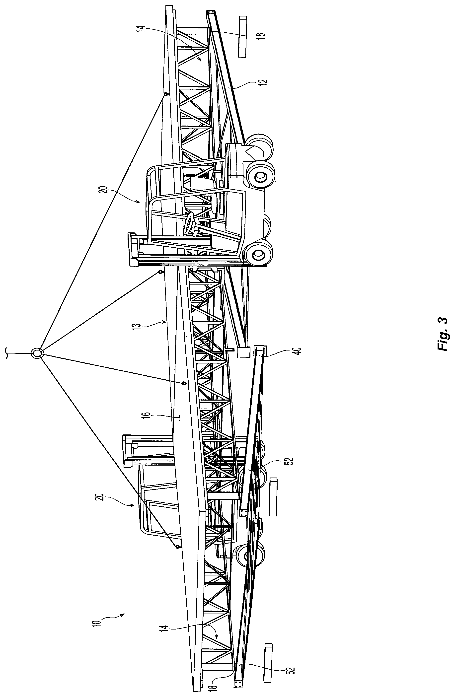 Patent US12098537 Figure 3 – Modular clearspan building, and modular building sections and construction methods therefor
