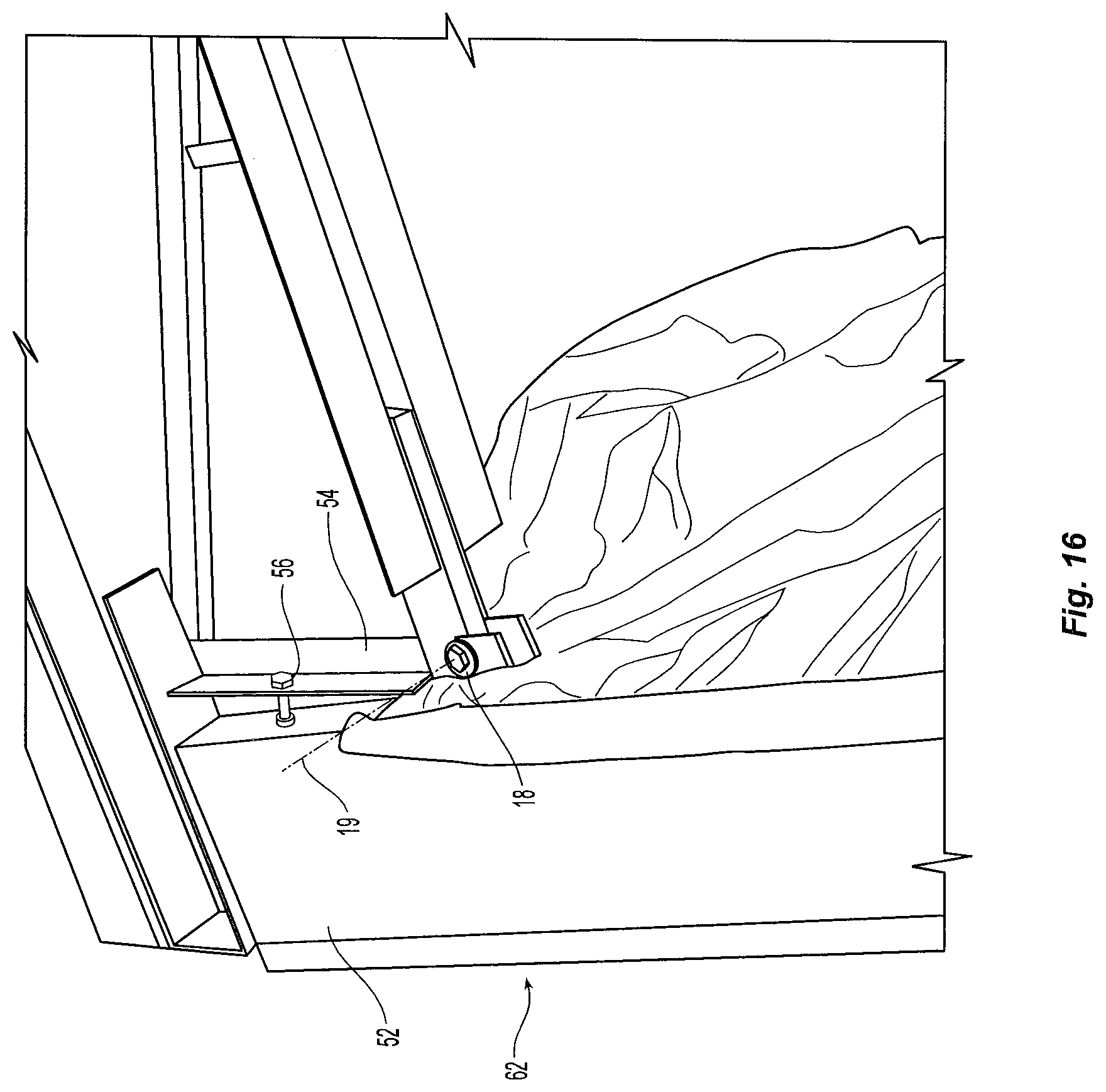 Patent US12098537 Figure 15 – Modular clearspan building, and modular building sections and construction methods therefor
