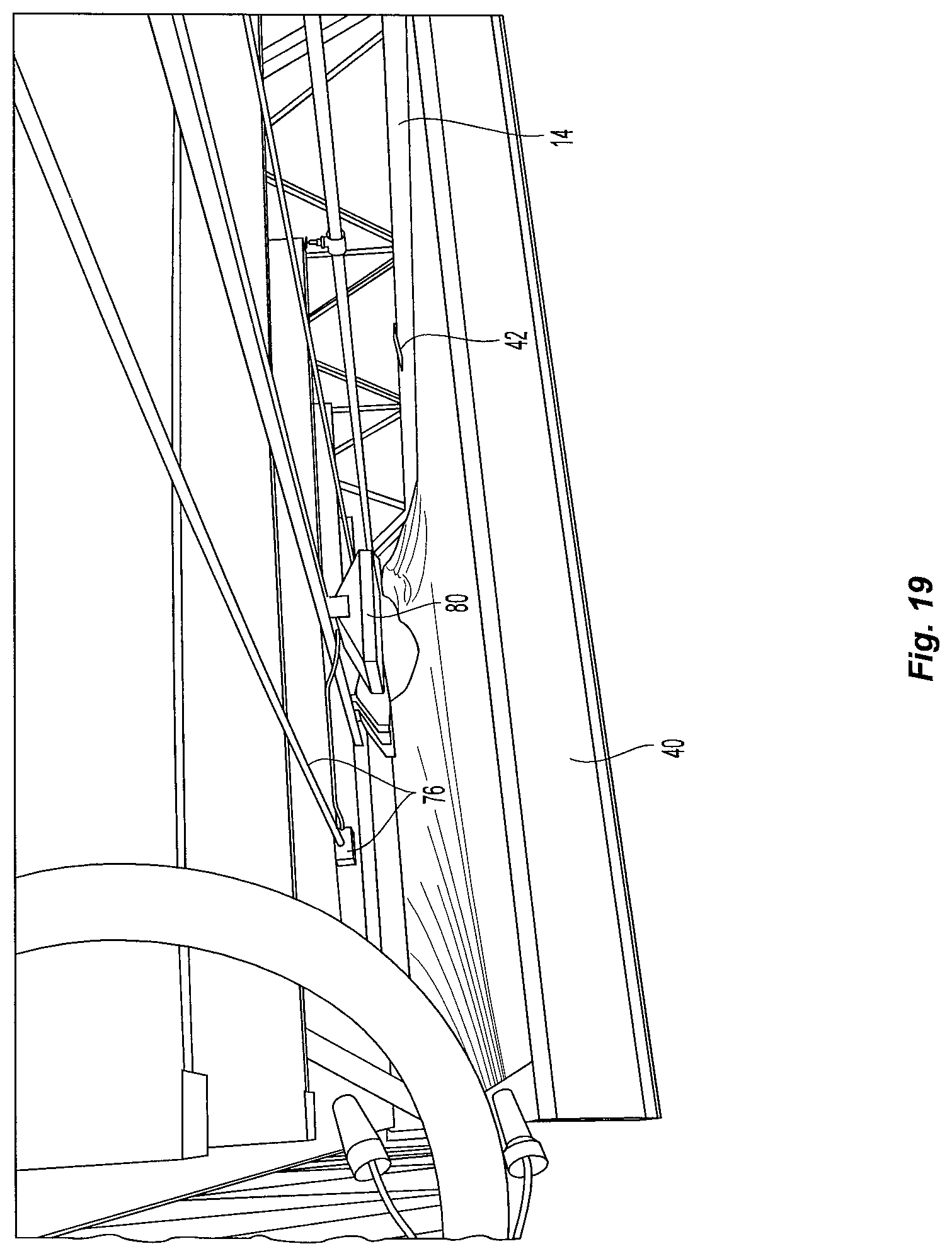 Patent US12098537 Figure 18 – Modular clearspan building, and modular building sections and construction methods therefor