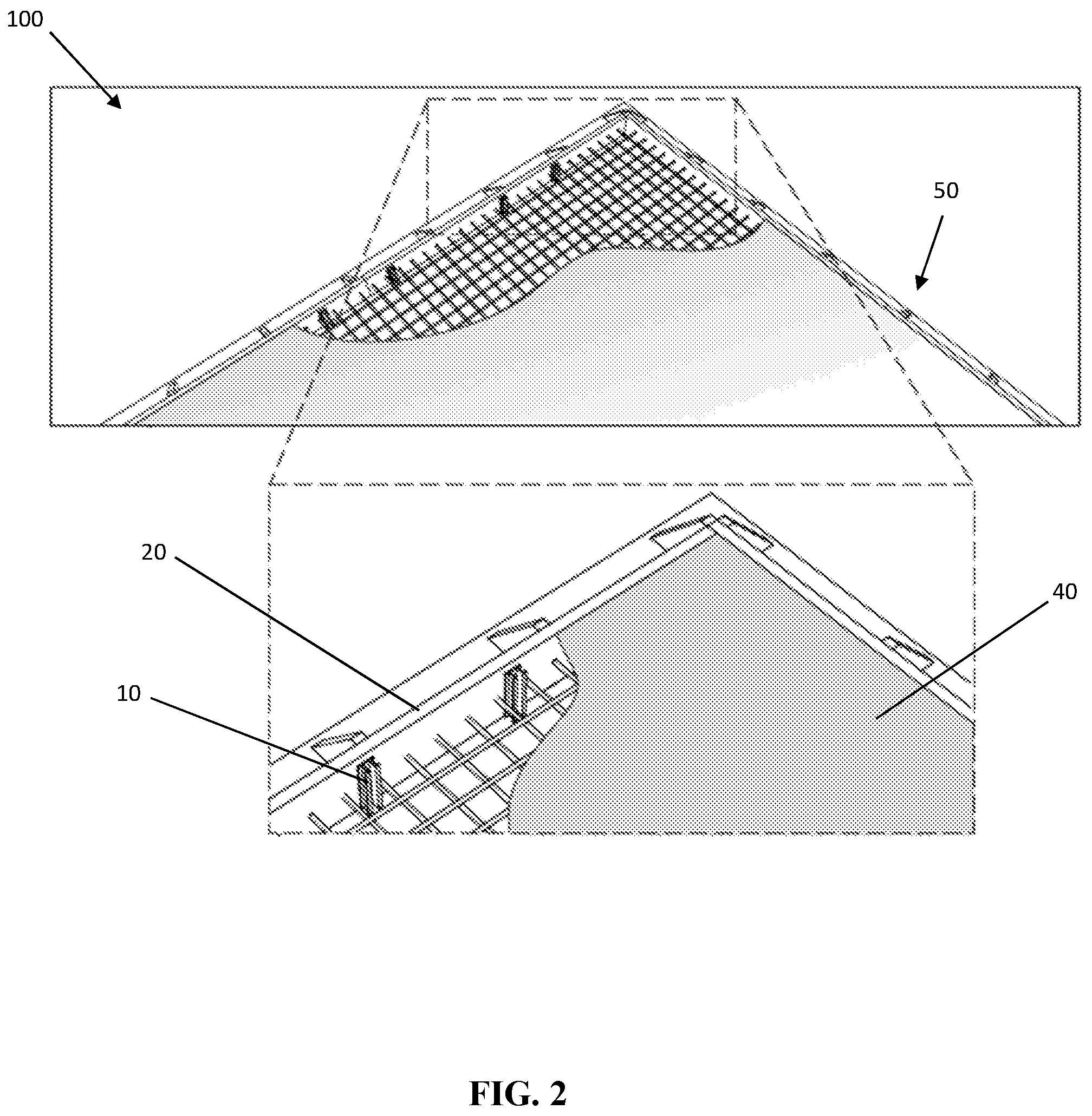 Patent US12098538 Figure 2 – Apparatus, system, and method for a paracleat anchor for tilt-up wall construction