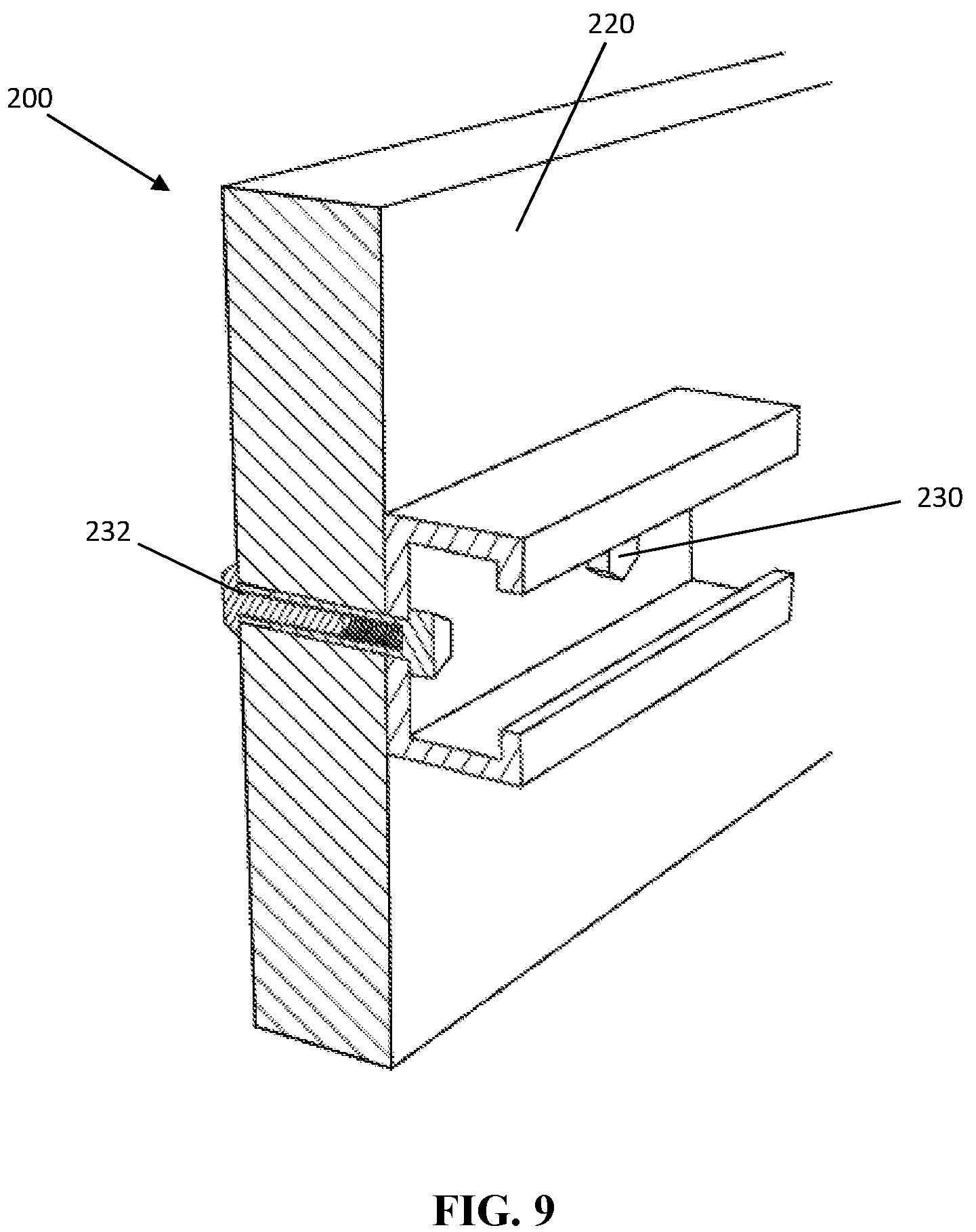 Patent US12098538 Figure 6 – Apparatus, system, and method for a paracleat anchor for tilt-up wall construction