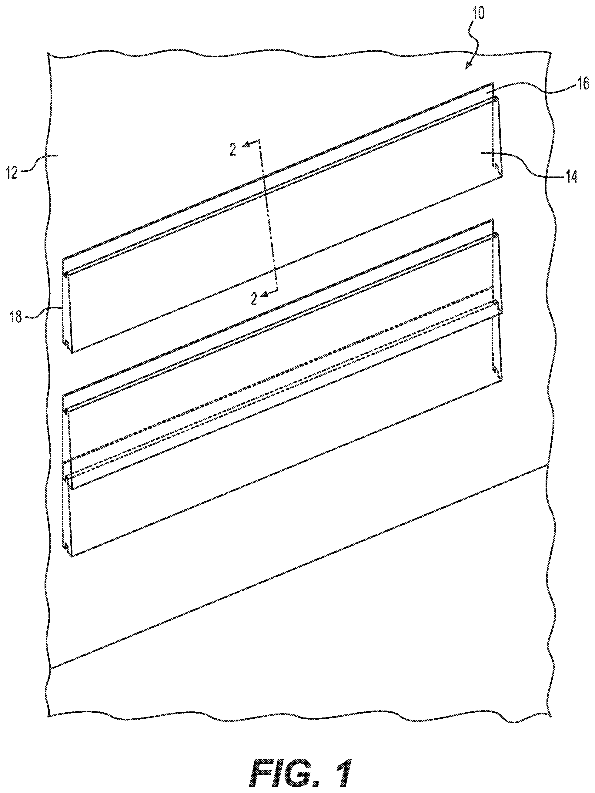 Patent US12098540 Figure 1 – Method and kit for installation of siding panels